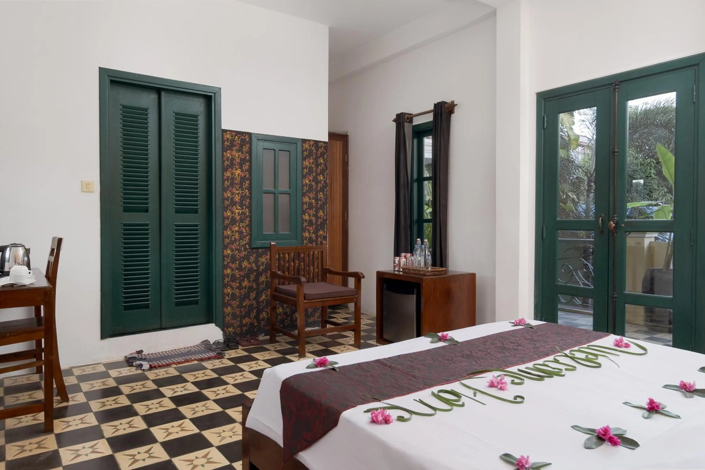 Bedroom, Bed in Golden Banana Residence