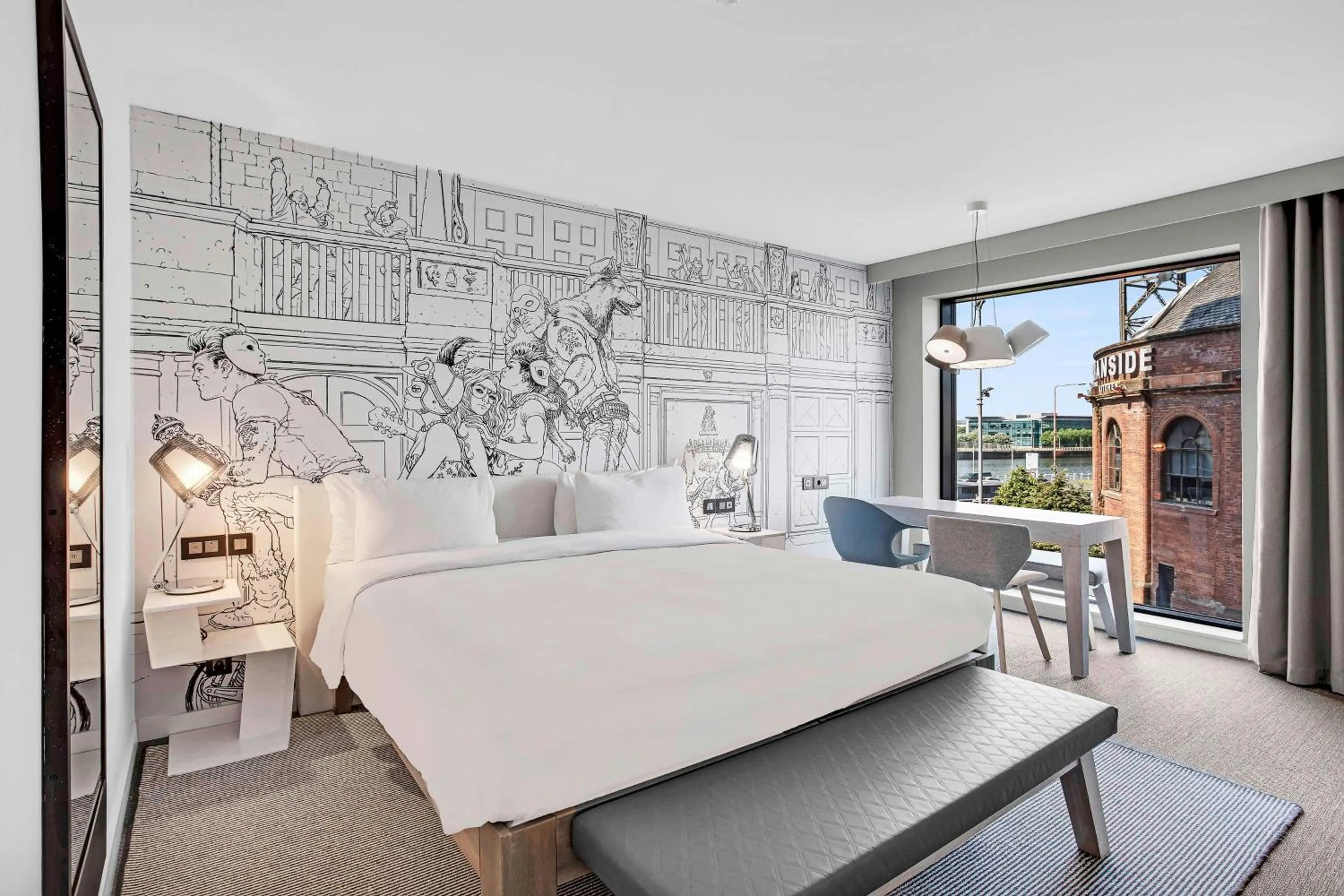 Bedroom, Bed in Radisson RED Hotel, Glasgow