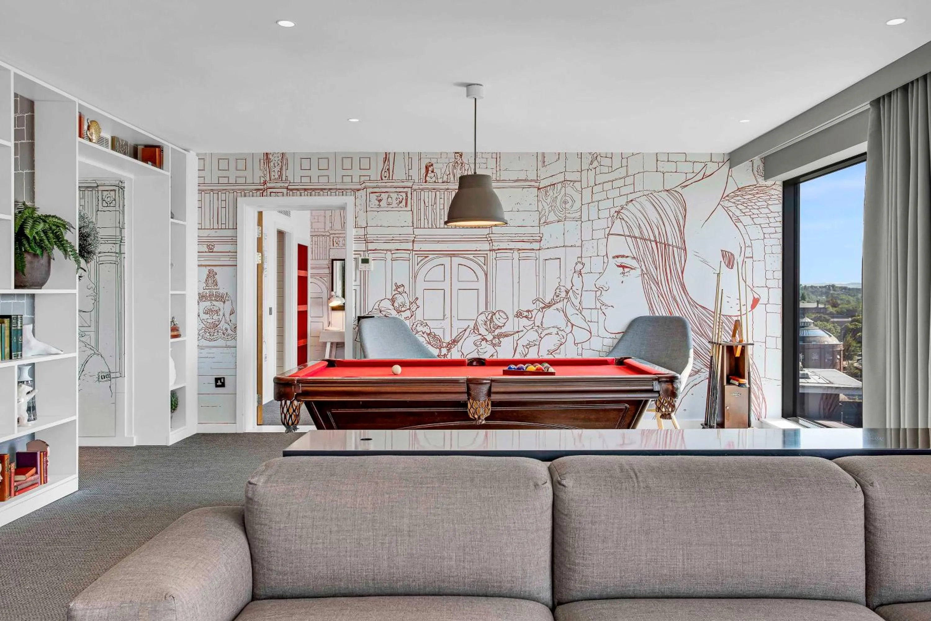 Photo of the whole room in Radisson RED Hotel, Glasgow