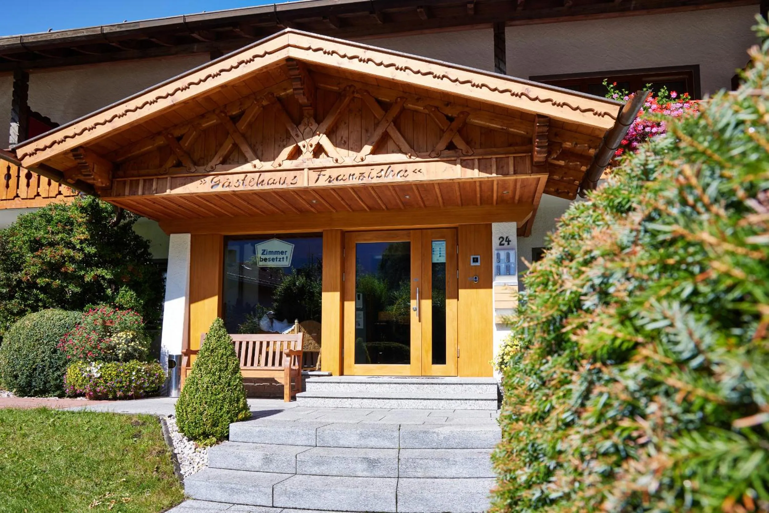 Property building in Hotel Franziska