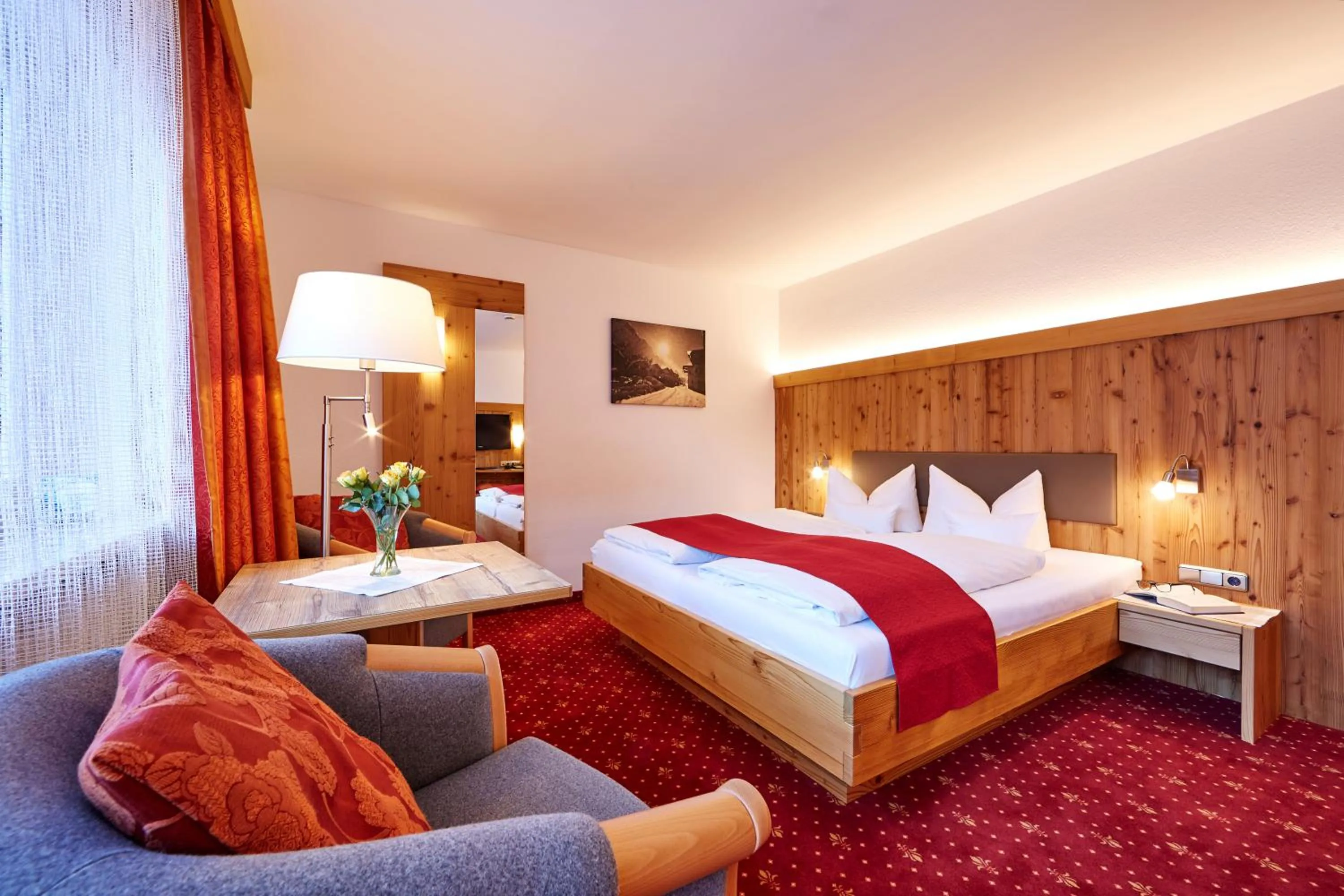 Photo of the whole room, Bed in Hotel Franziska