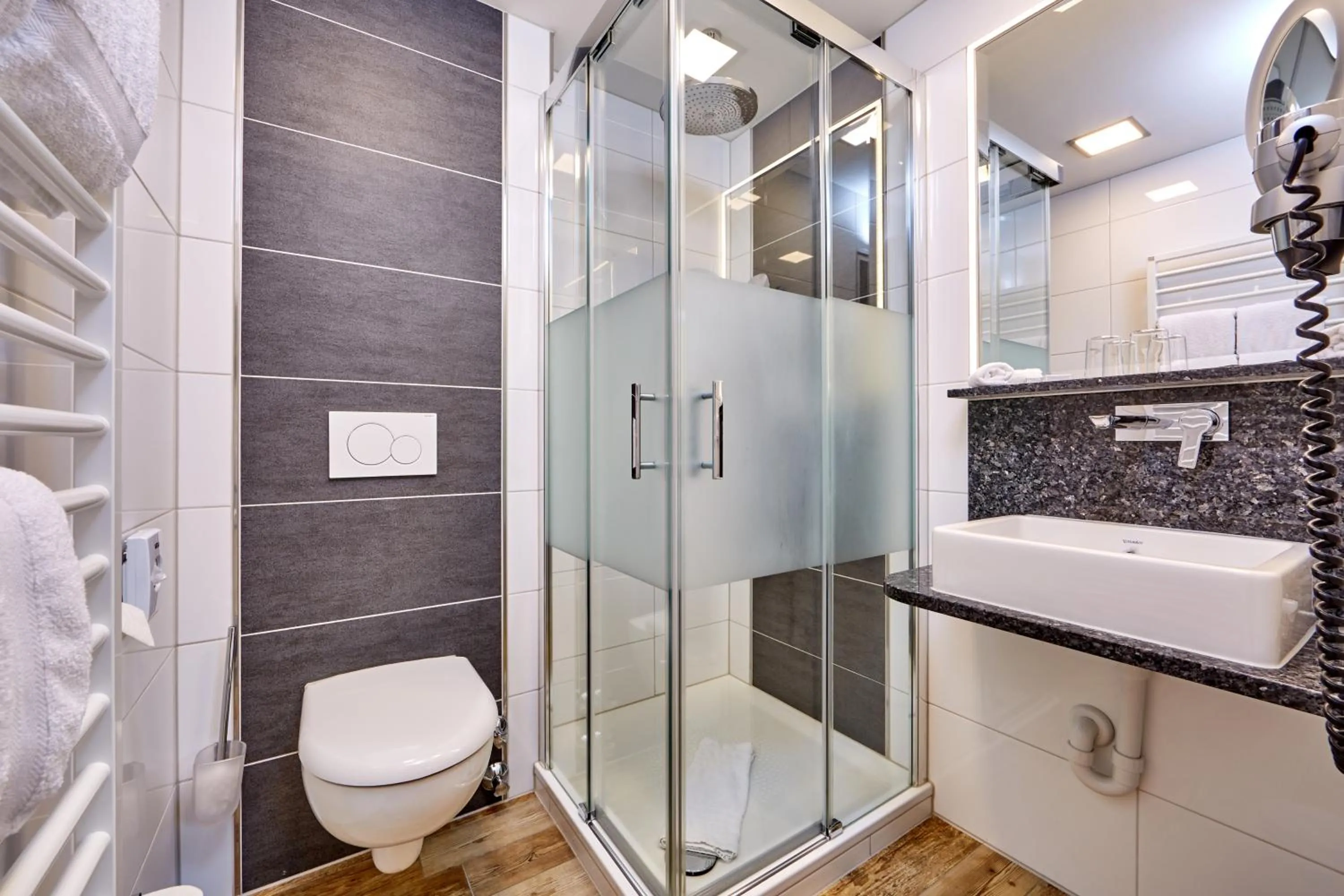 Decorative detail in Hotel Franziska