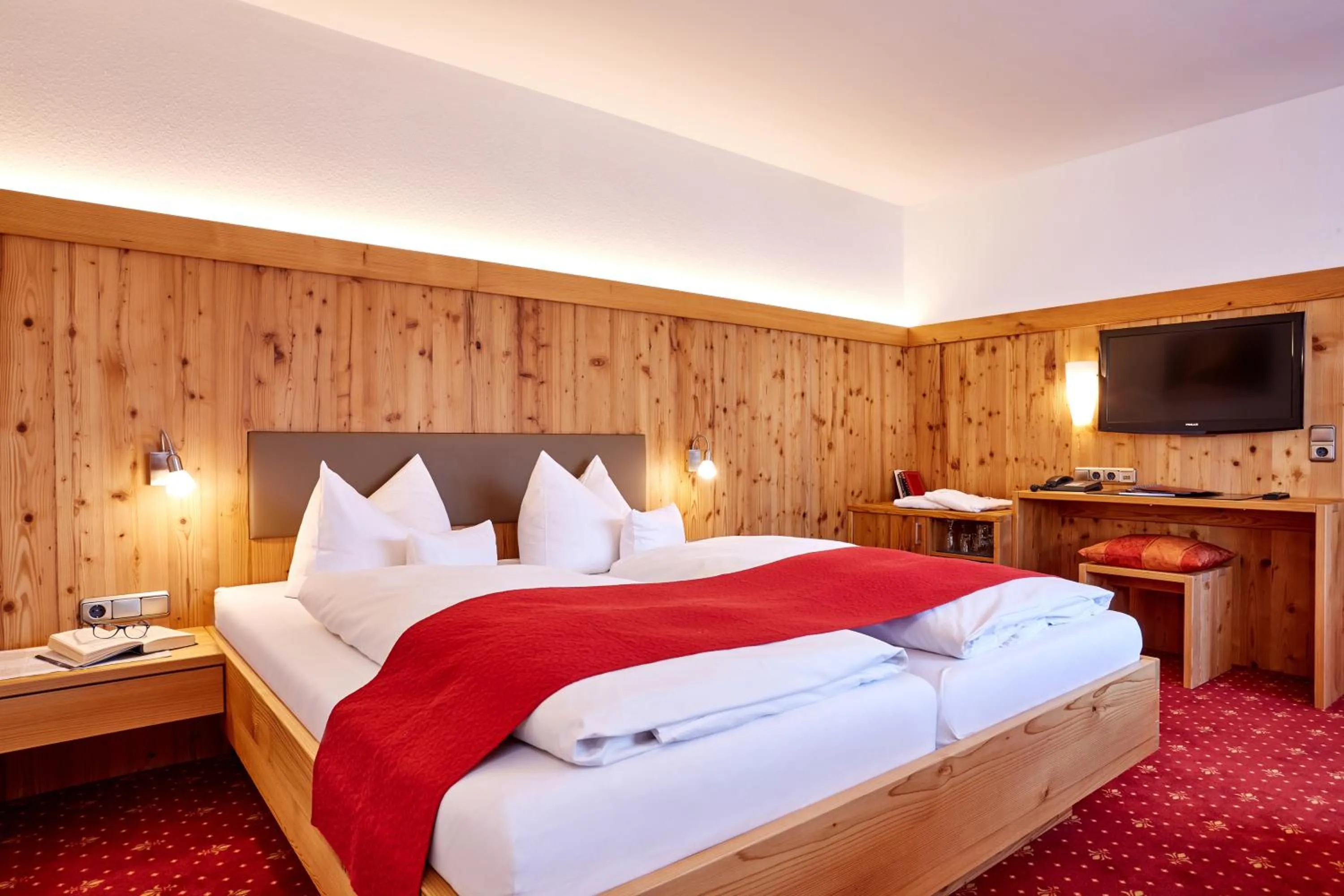 Photo of the whole room, Bed in Hotel Franziska