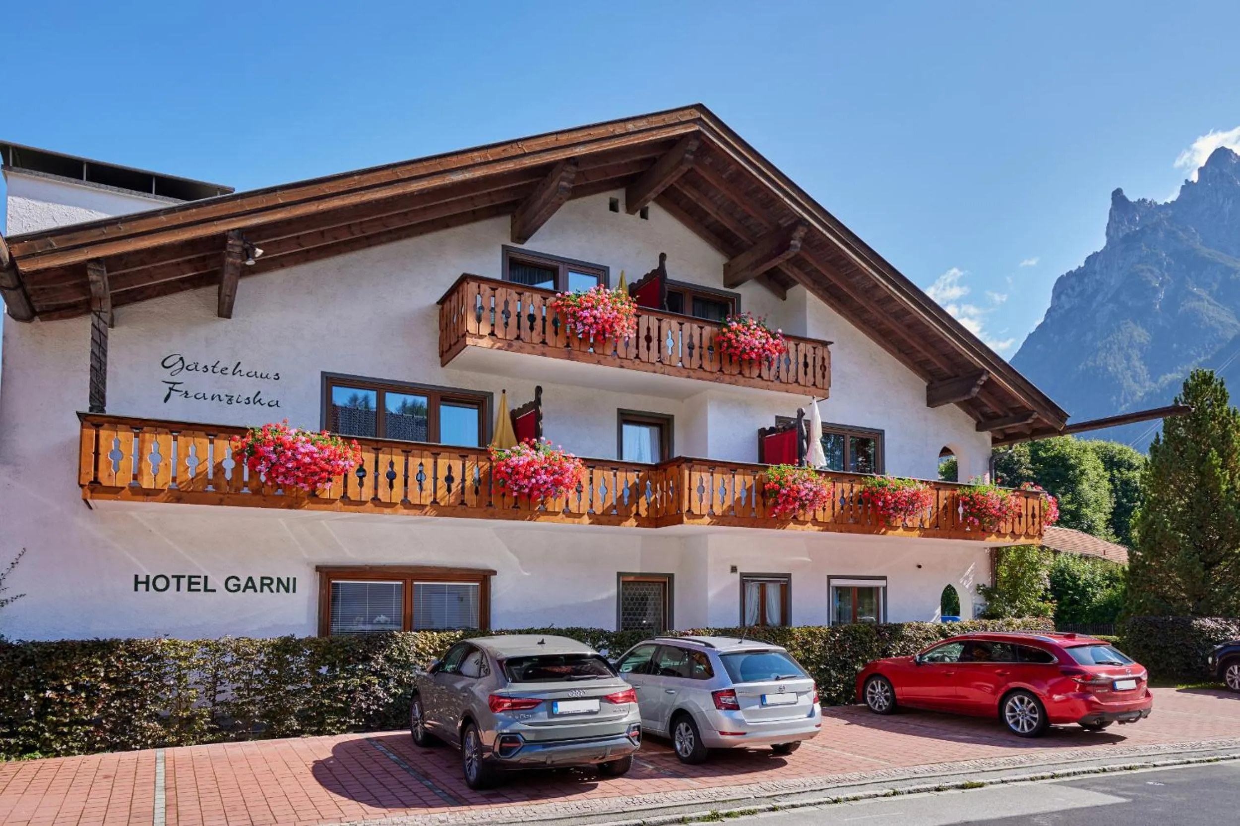 Property building in Hotel Franziska