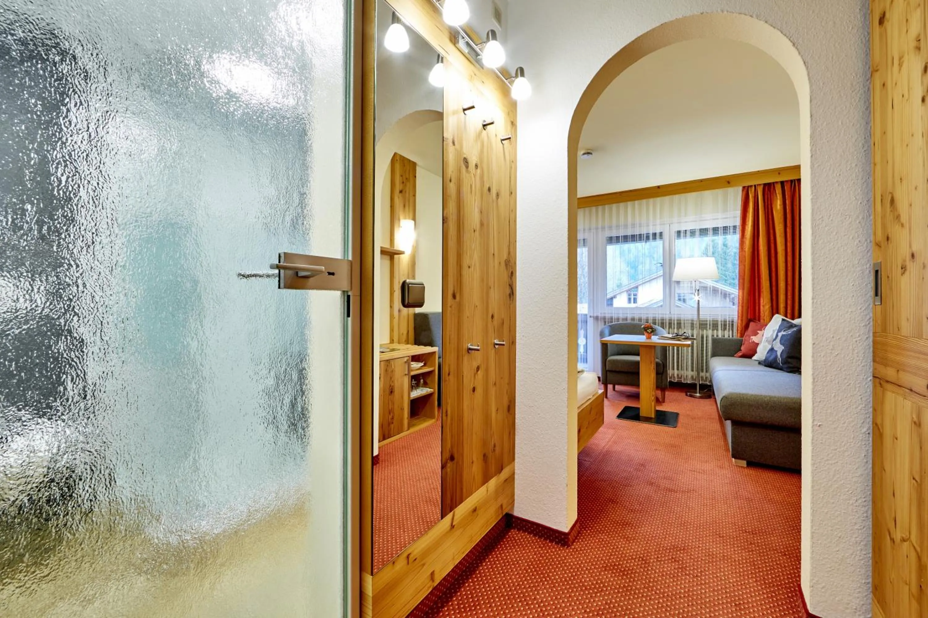 Photo of the whole room in Hotel Franziska