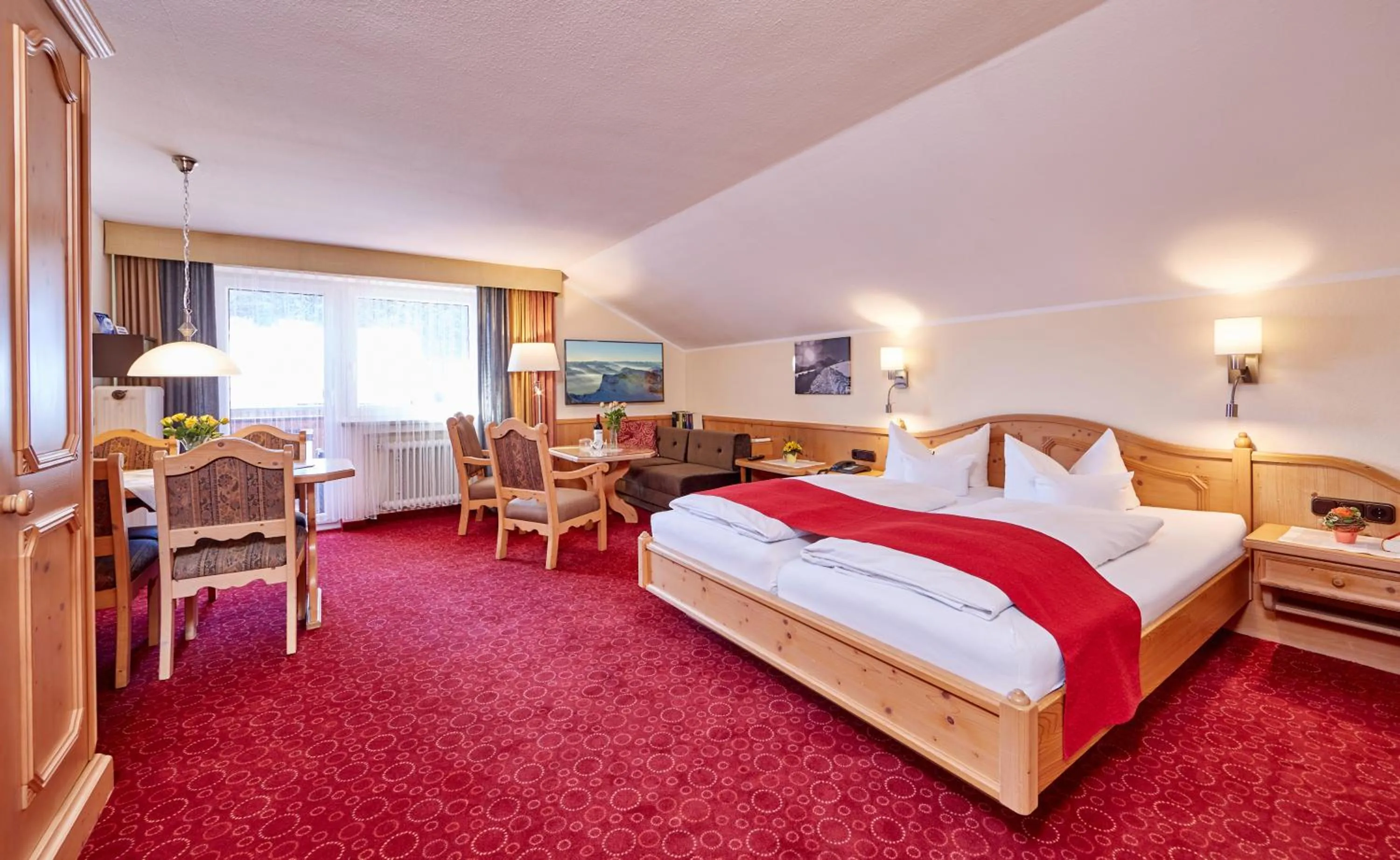 Photo of the whole room, Bed in Hotel Franziska