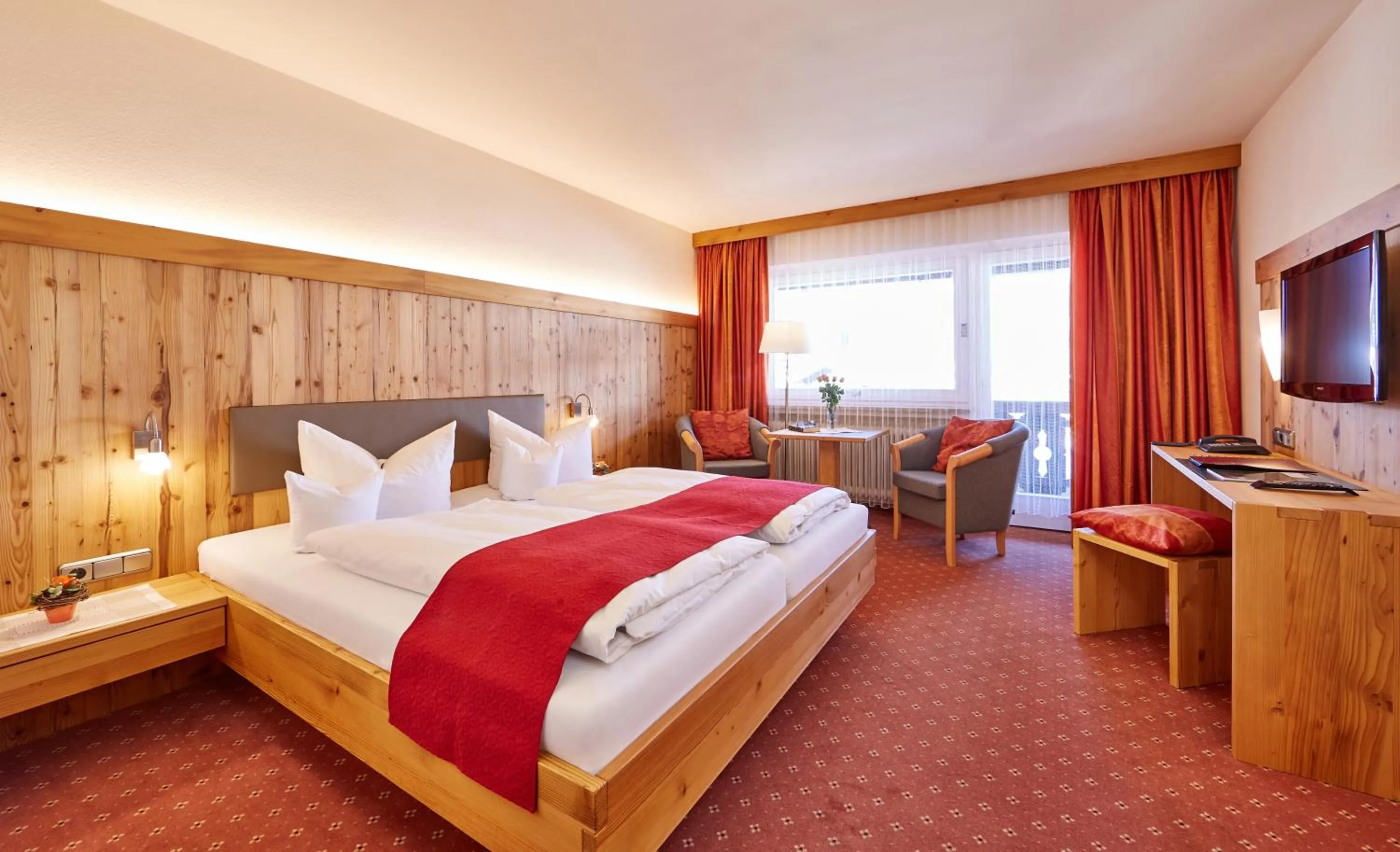 Photo of the whole room, Bed in Hotel Franziska