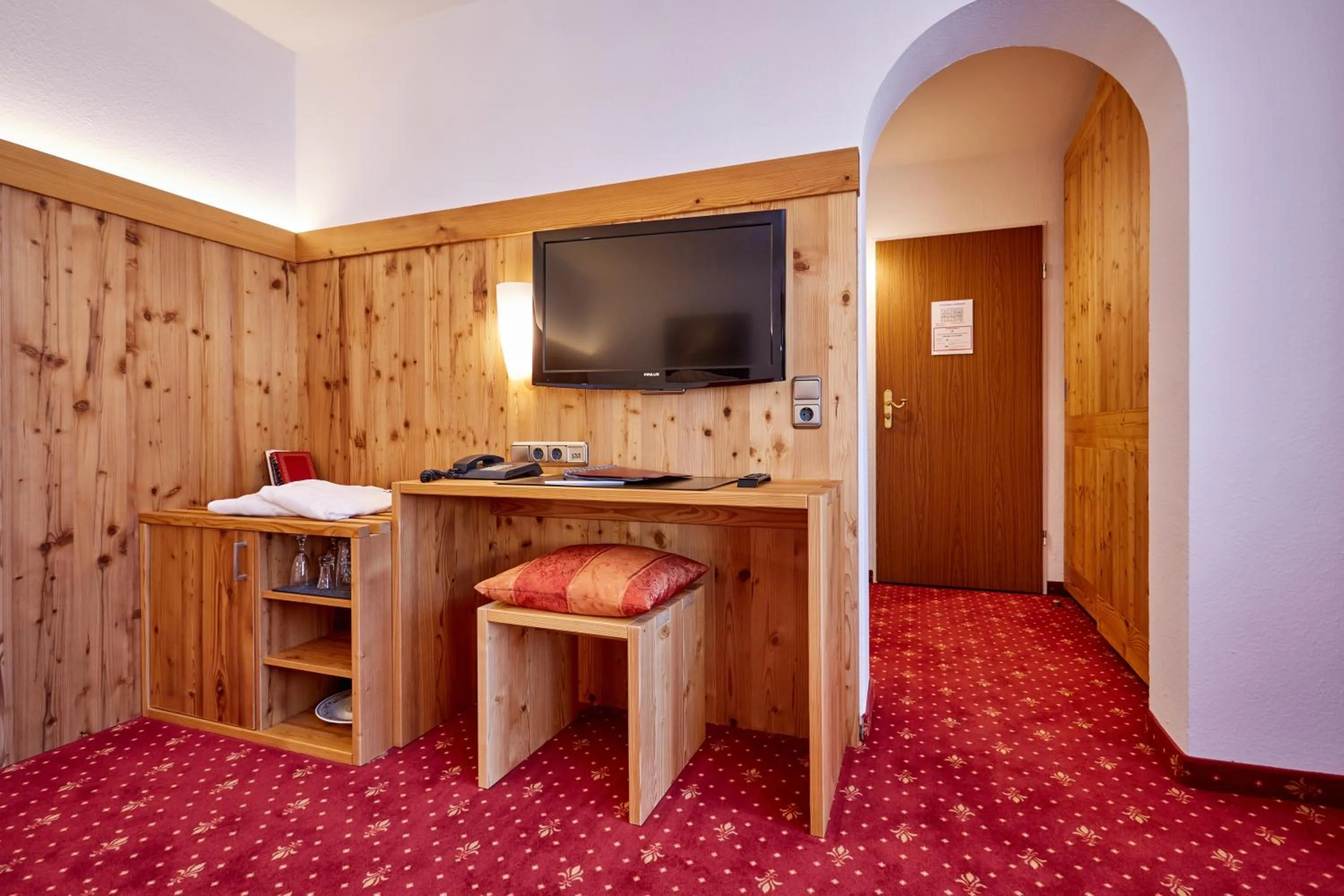 Decorative detail in Hotel Franziska