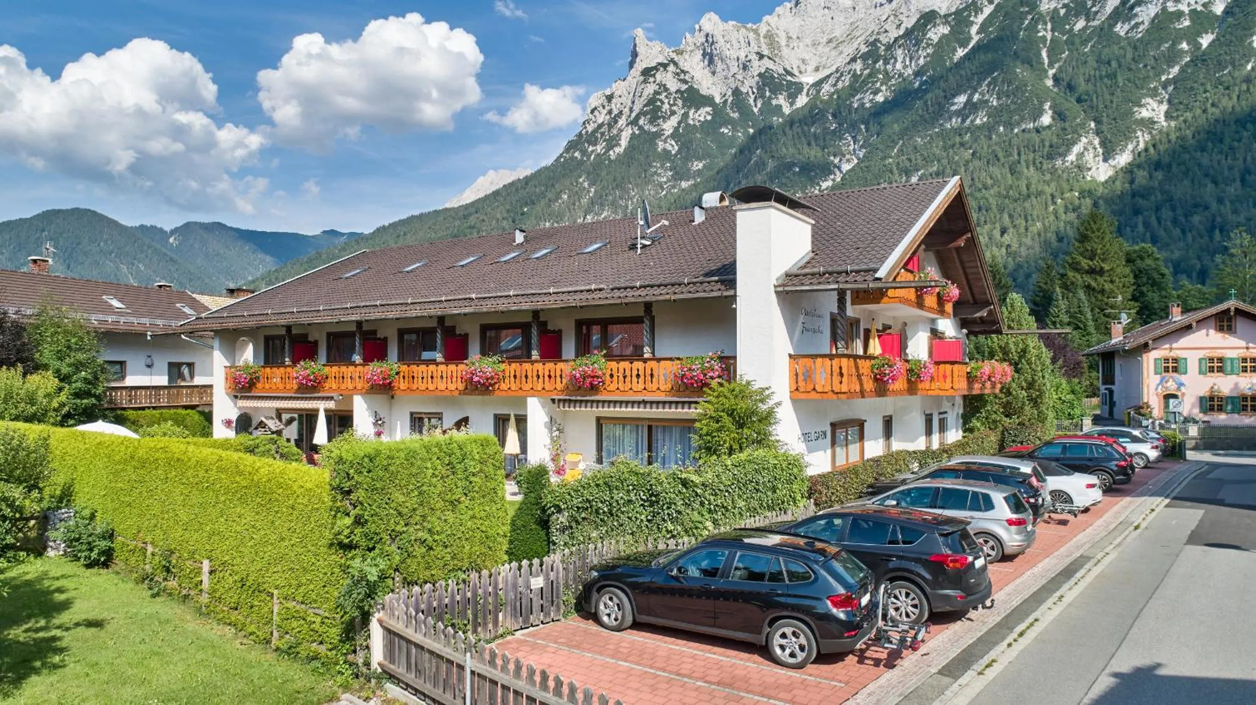 Property building in Hotel Franziska