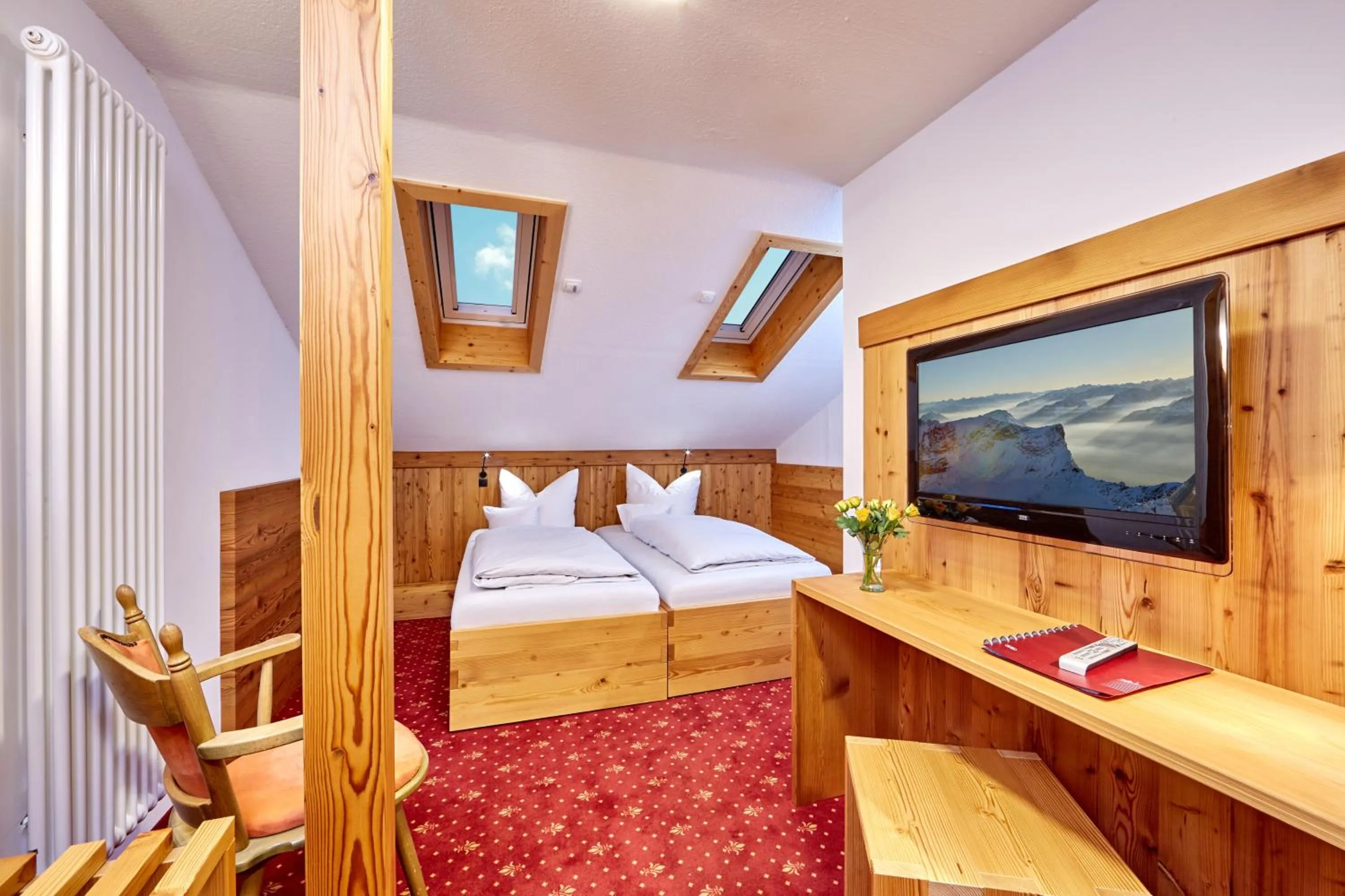 Bedroom, Bed in Hotel Franziska