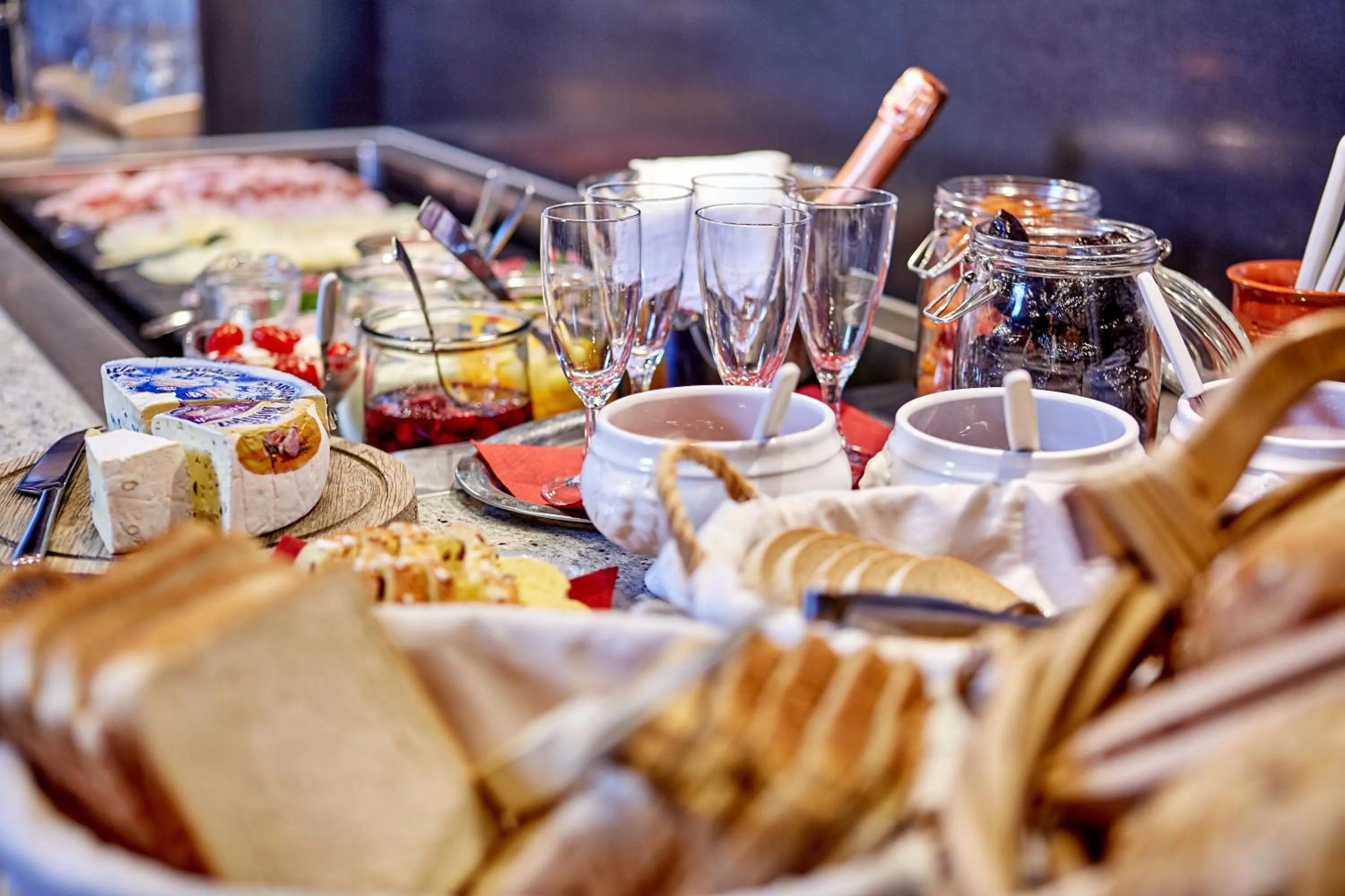 Breakfast in Hotel Franziska