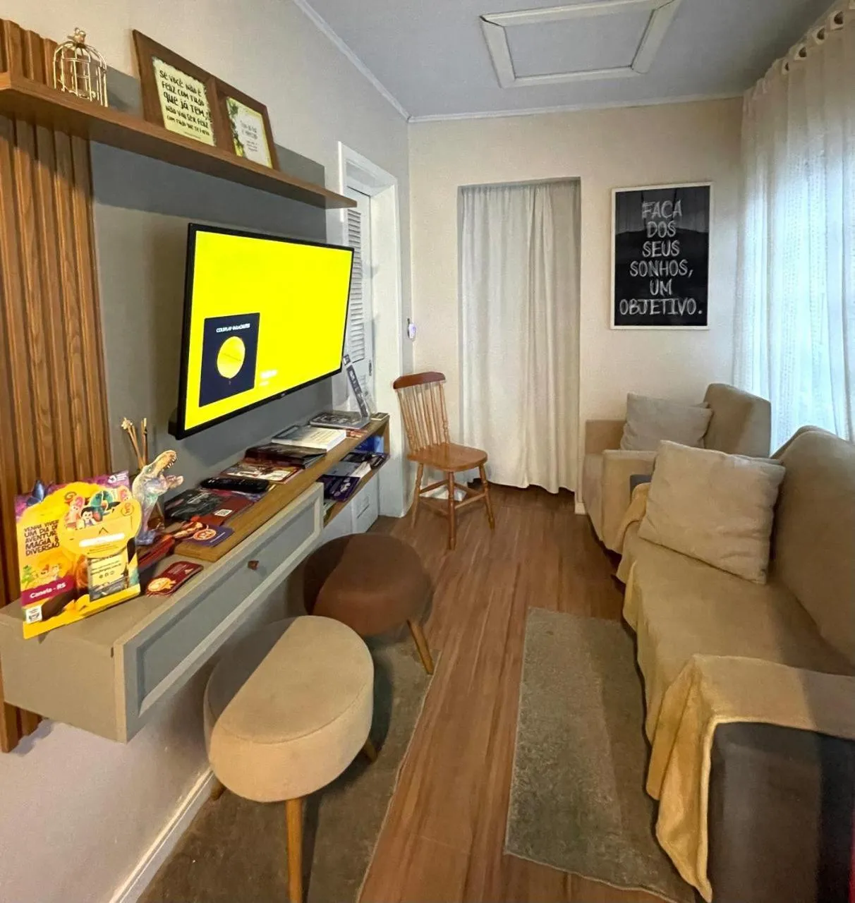 Living room in Pousada Bello Outono