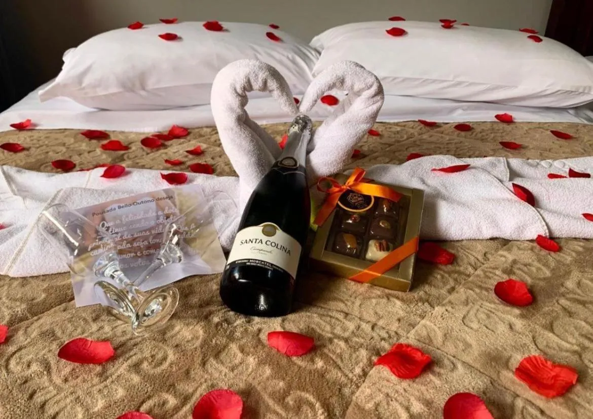 Bed in Pousada Bello Outono Centro