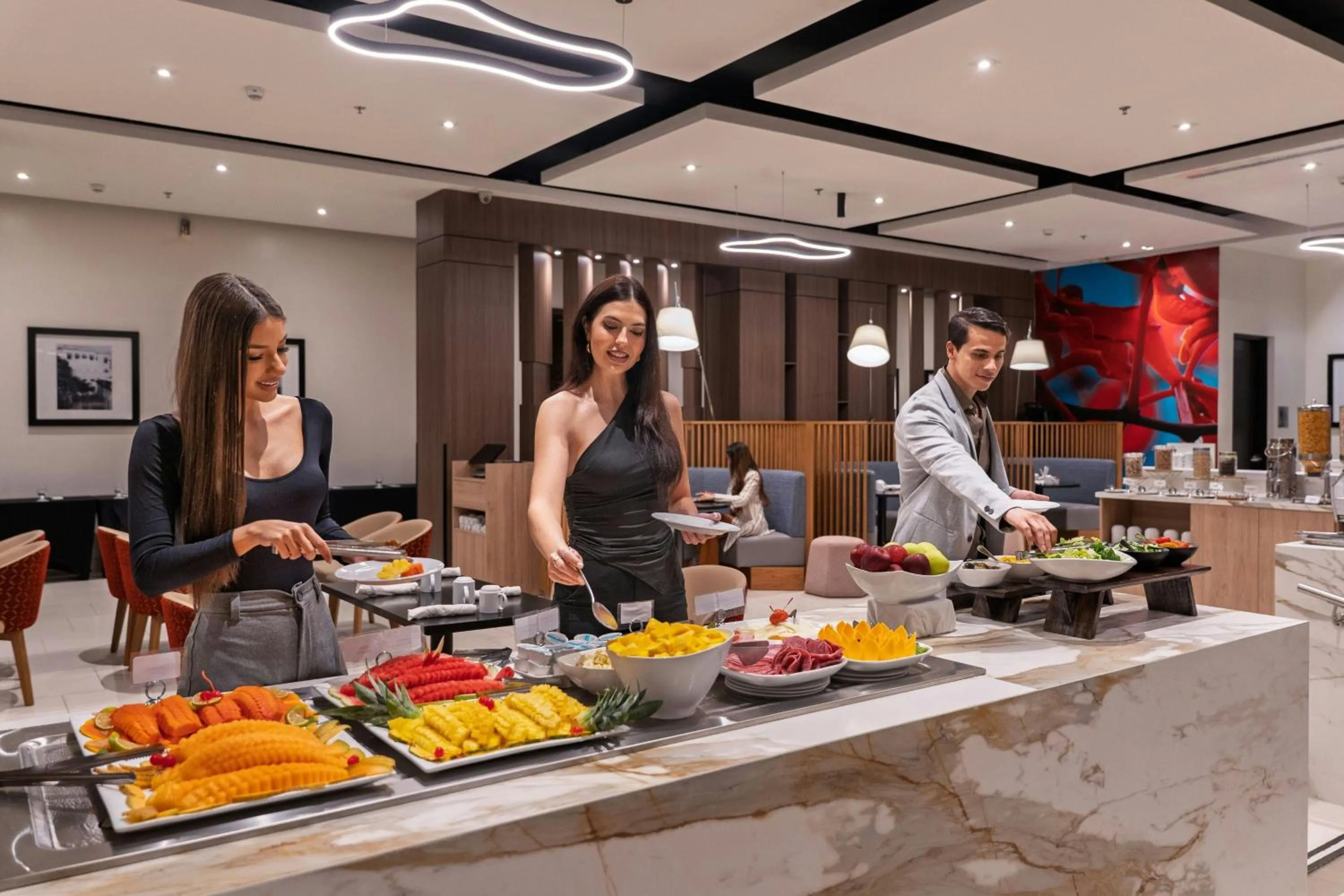 Restaurant/places to eat in Courtyard by Marriott Panama Metromall