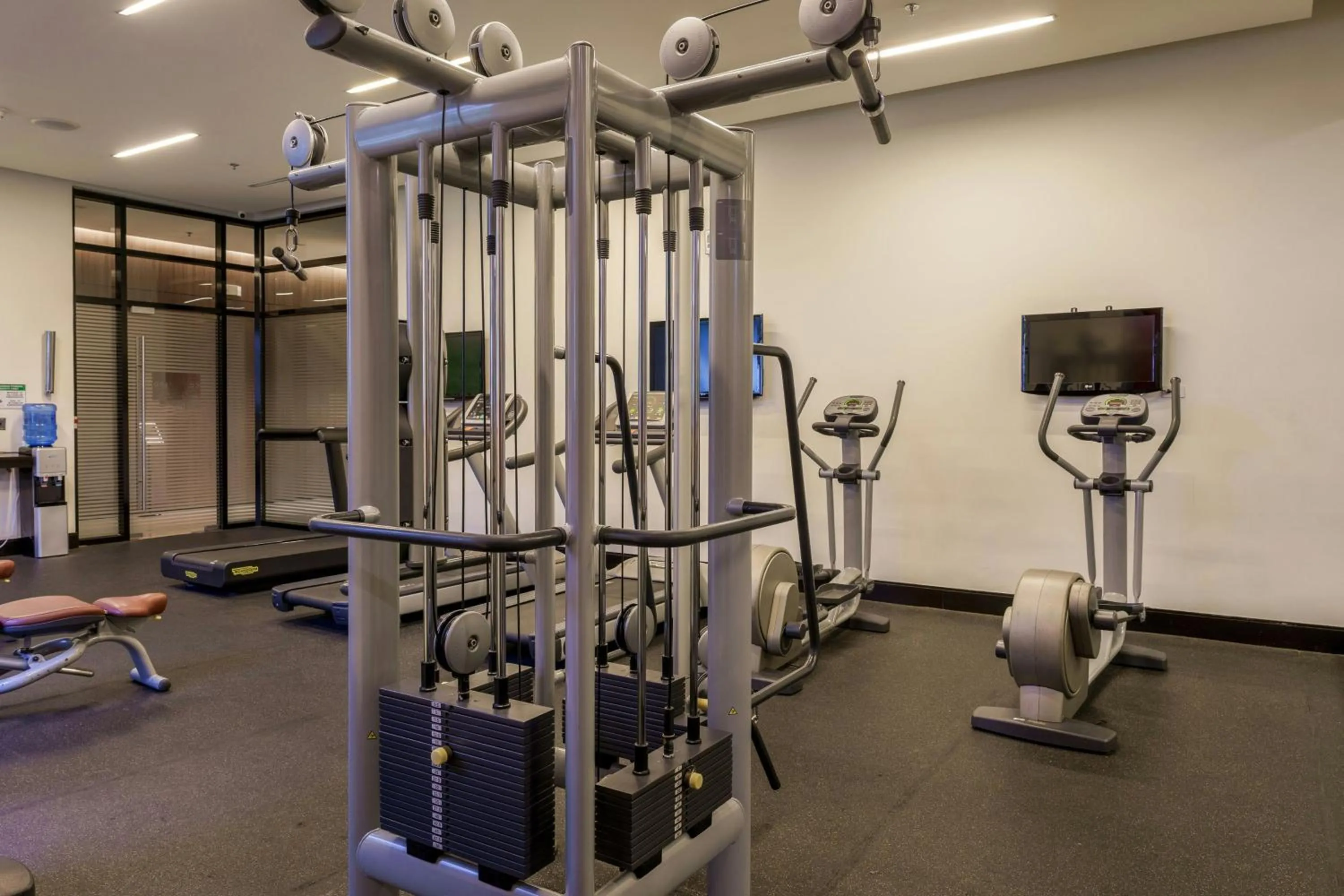 Fitness centre/facilities in Courtyard by Marriott Panama Metromall