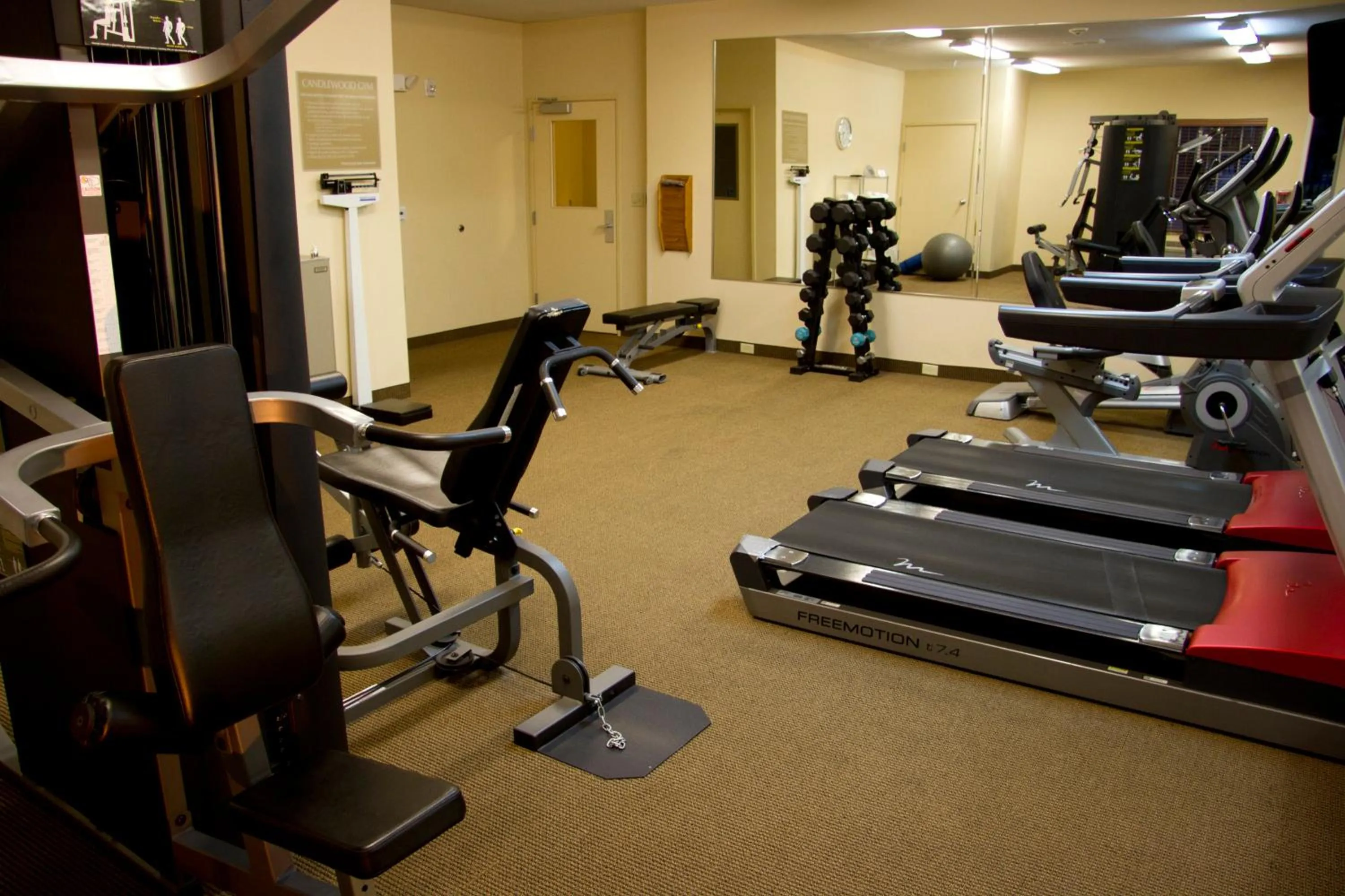 Fitness centre/facilities in Candlewood Suites Champaign-Urbana University Area by IHG