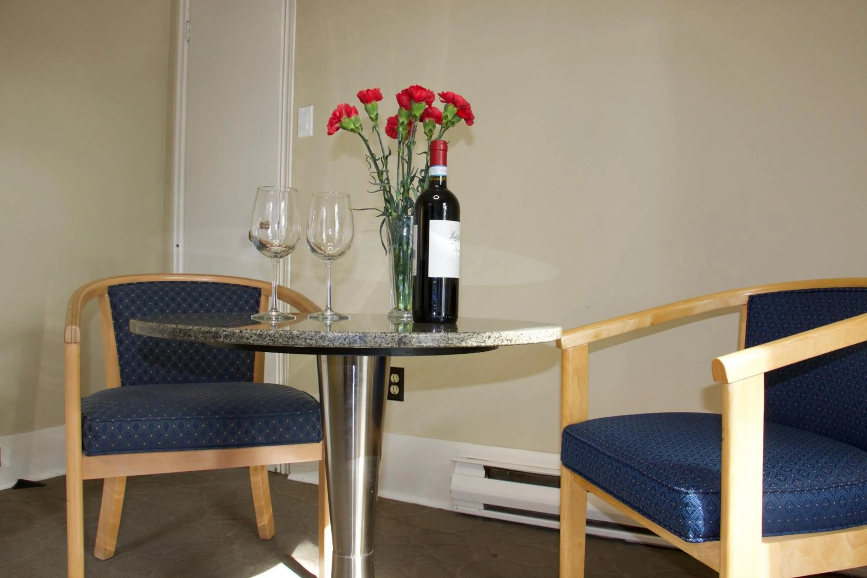 Seating area in Rum Runner Inn