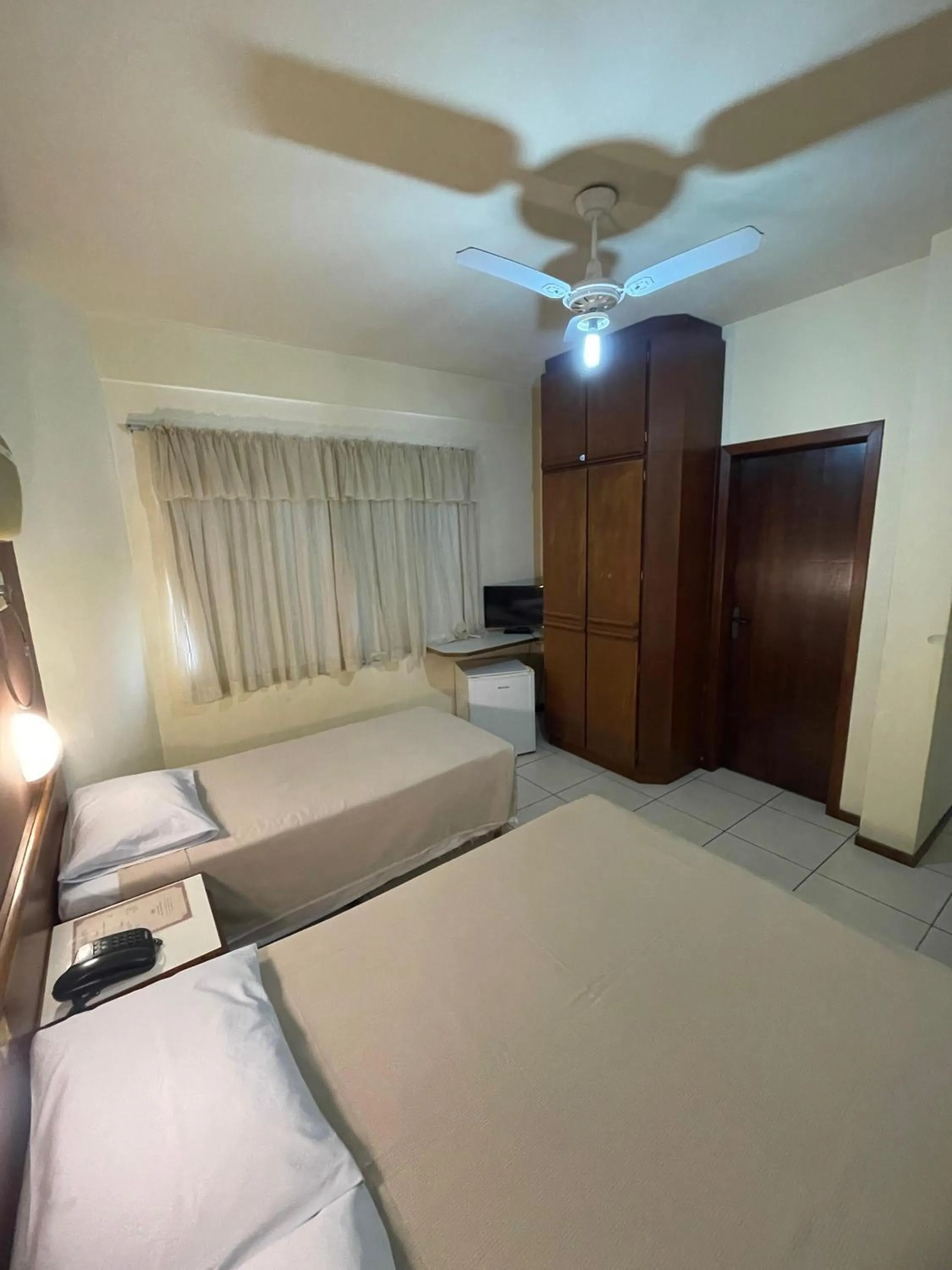 Bed in Hotel Cambirela