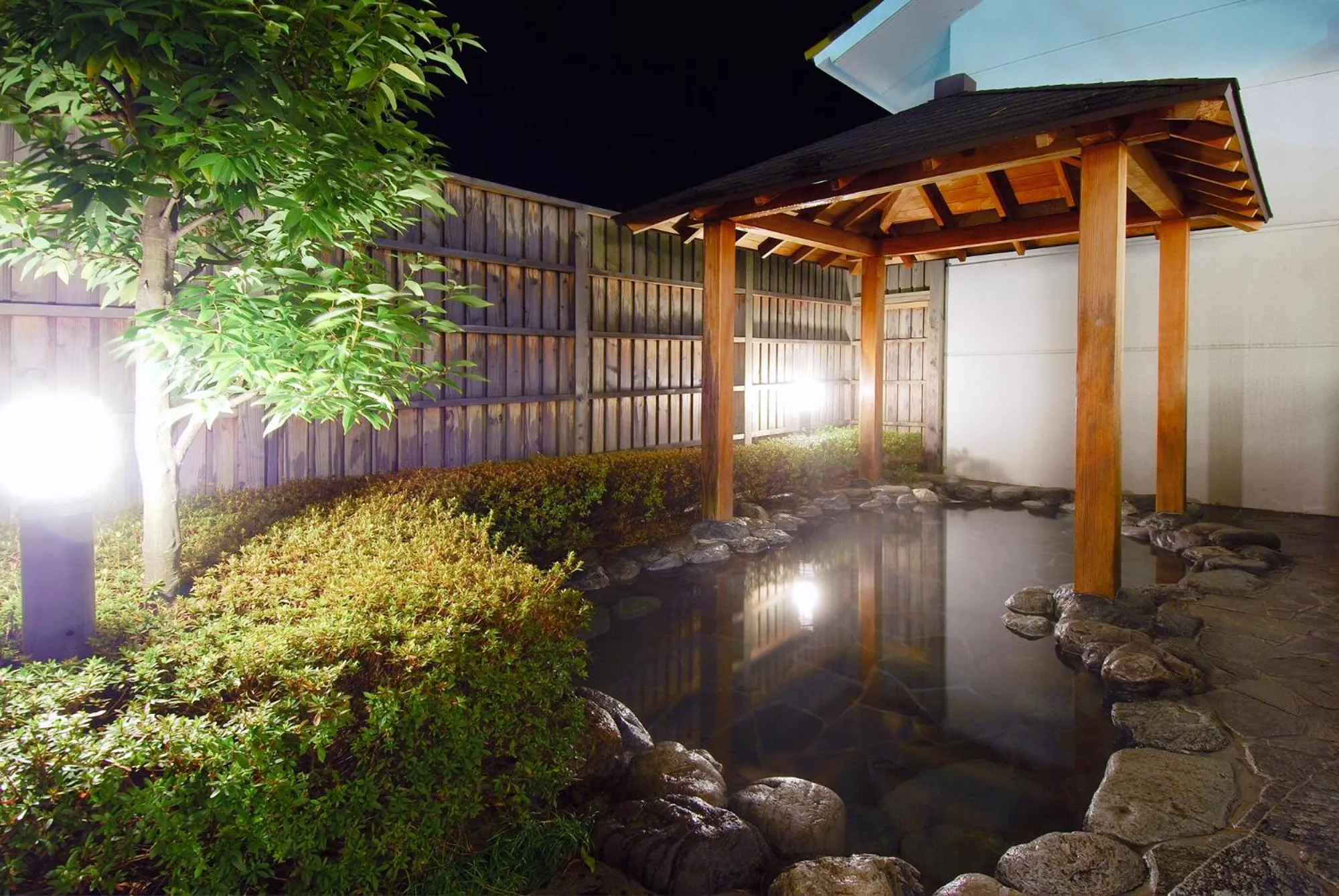 Open Air Bath in Laforet Shuzenji Sanshisuimei