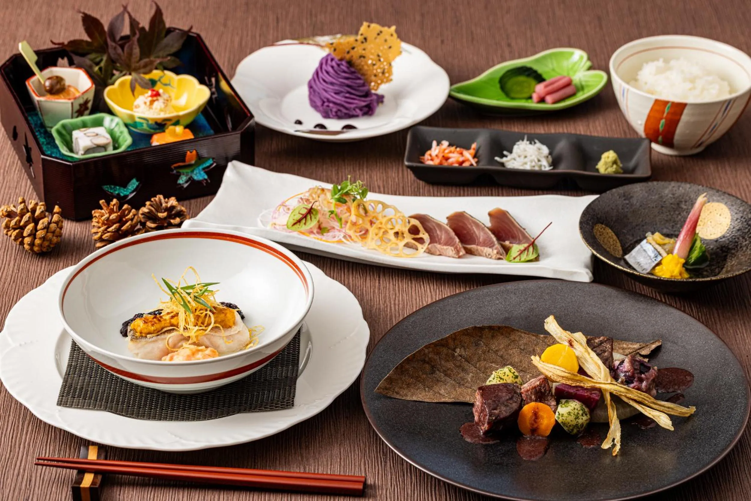 Food close-up in Laforet Shuzenji Sanshisuimei