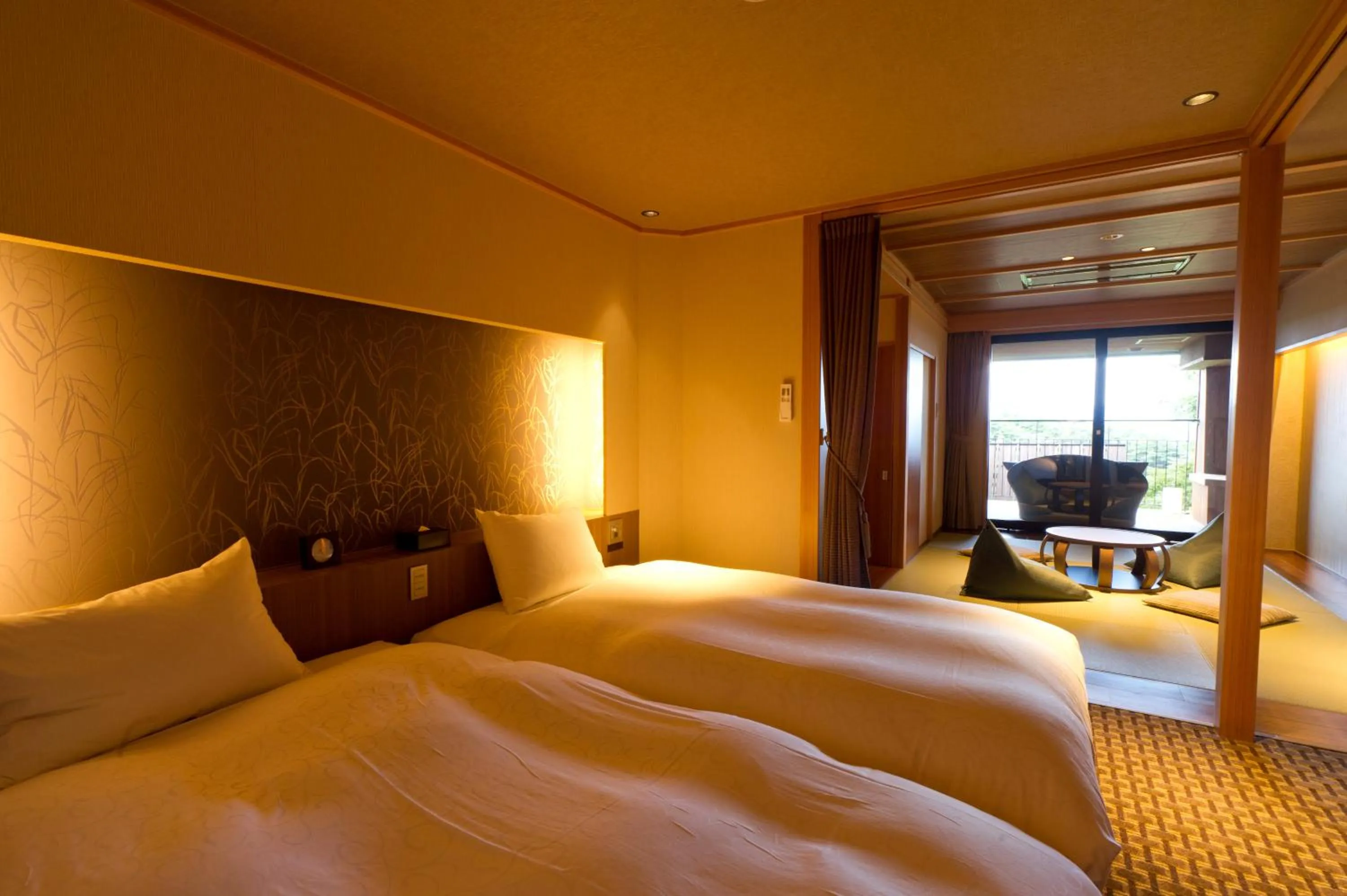 Bedroom, Bed in Laforet Shuzenji Sanshisuimei