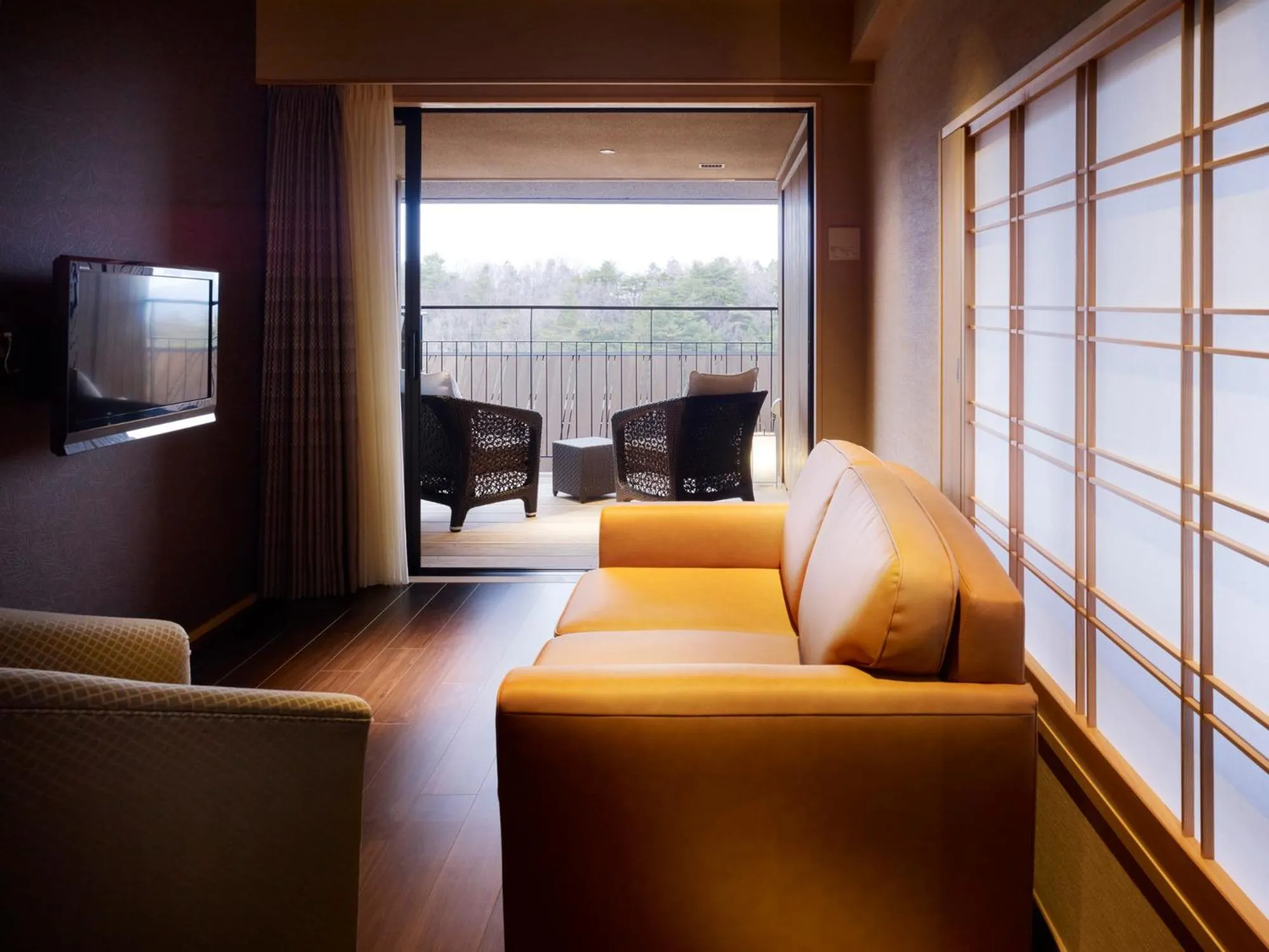 Living room in Laforet Shuzenji Sanshisuimei