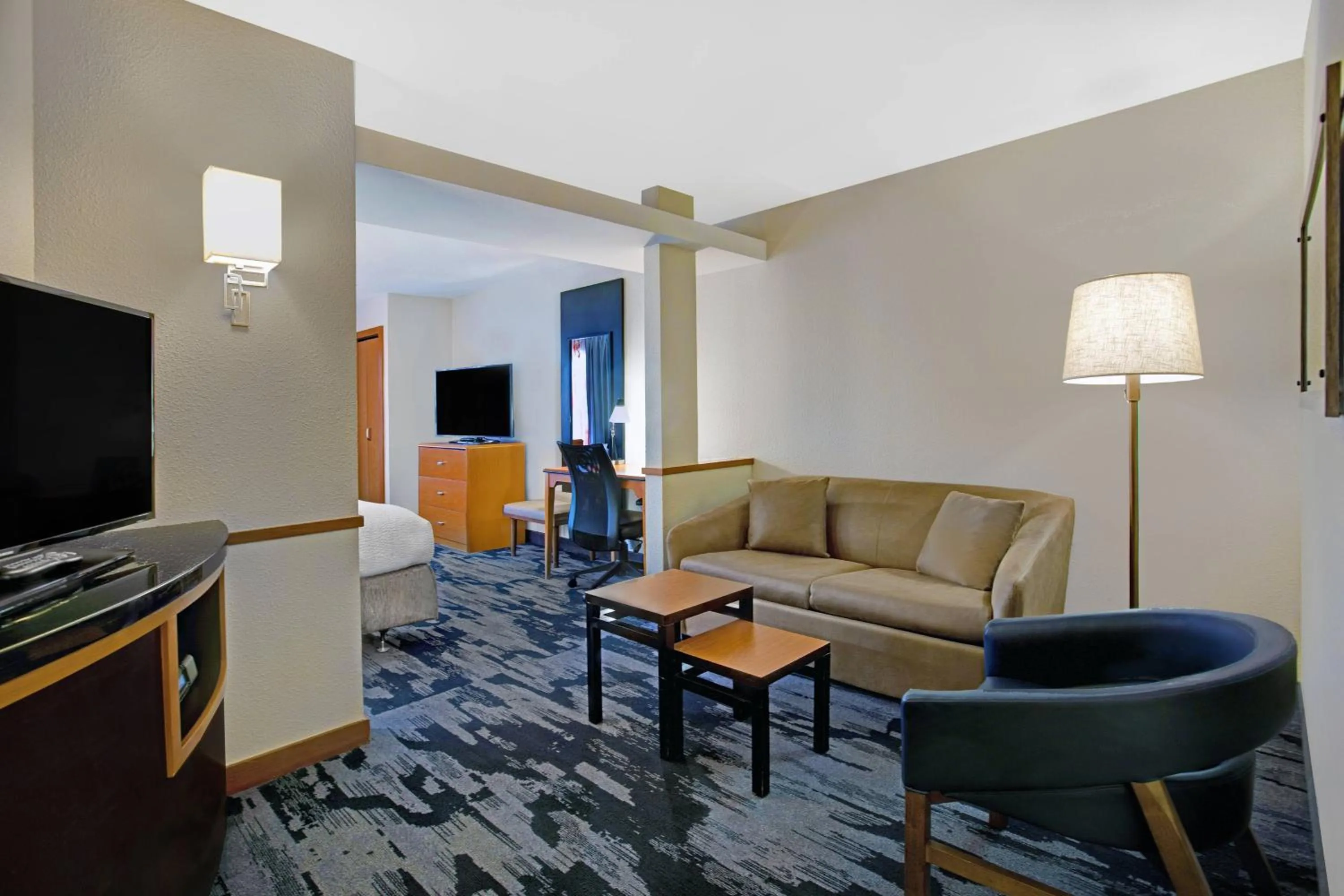 Living room in Fairfield Inn and Suites Carlsbad