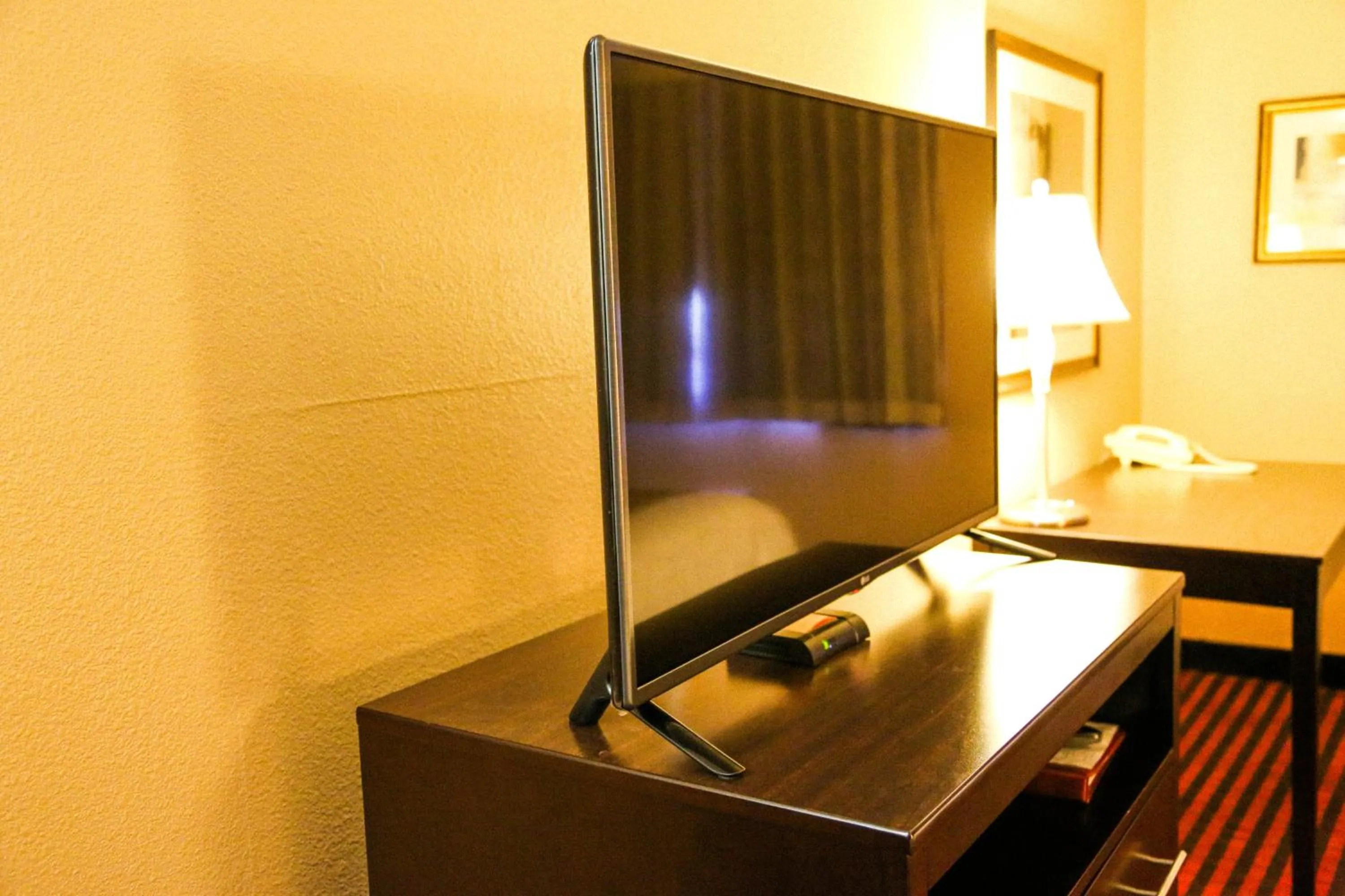 TV and multimedia in Americas Best Value Inn & Suites-Forest Grove/Hillsboro