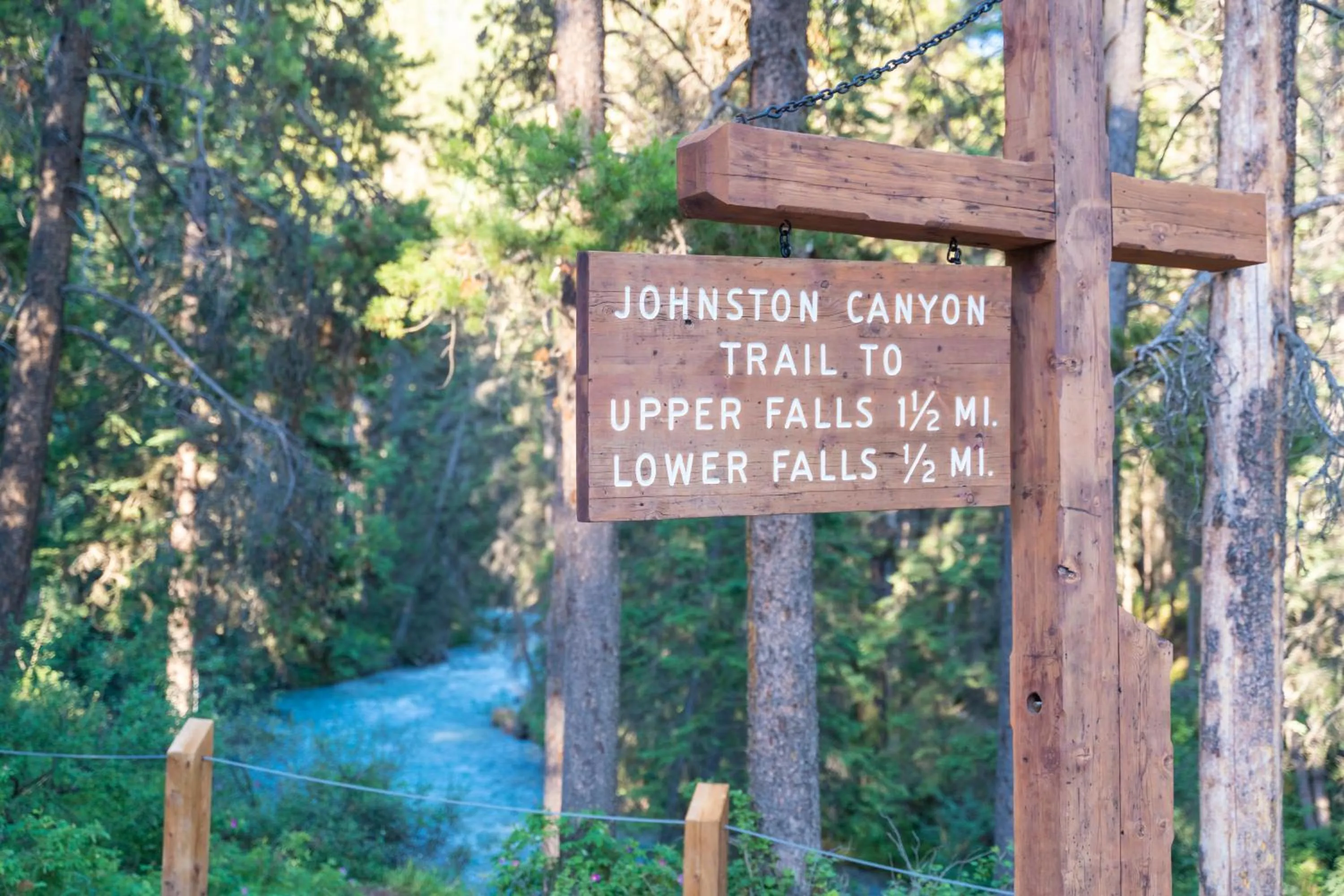 Hiking in Johnston Canyon Lodge & Bungalows
