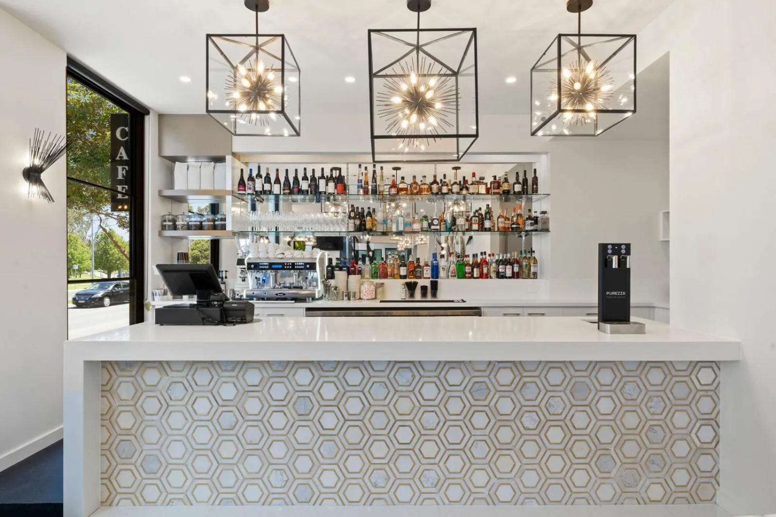 Lounge or bar in The Carrington Hotel