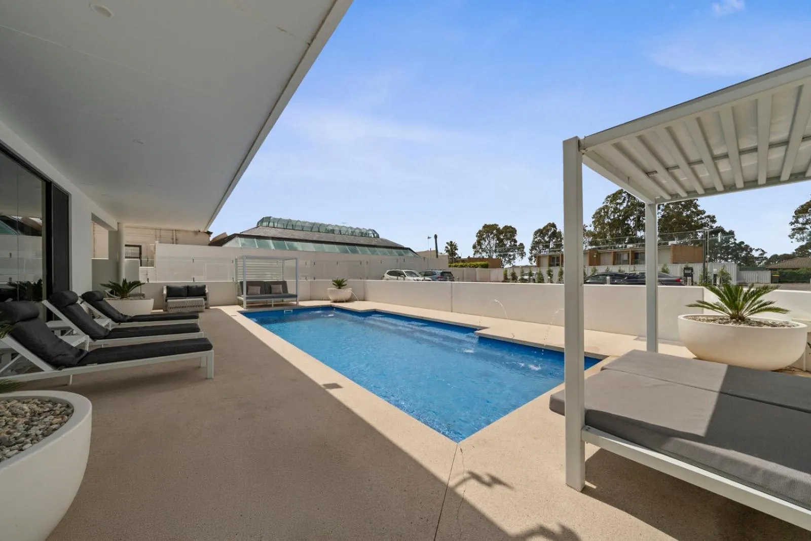 Swimming pool in The Carrington Hotel