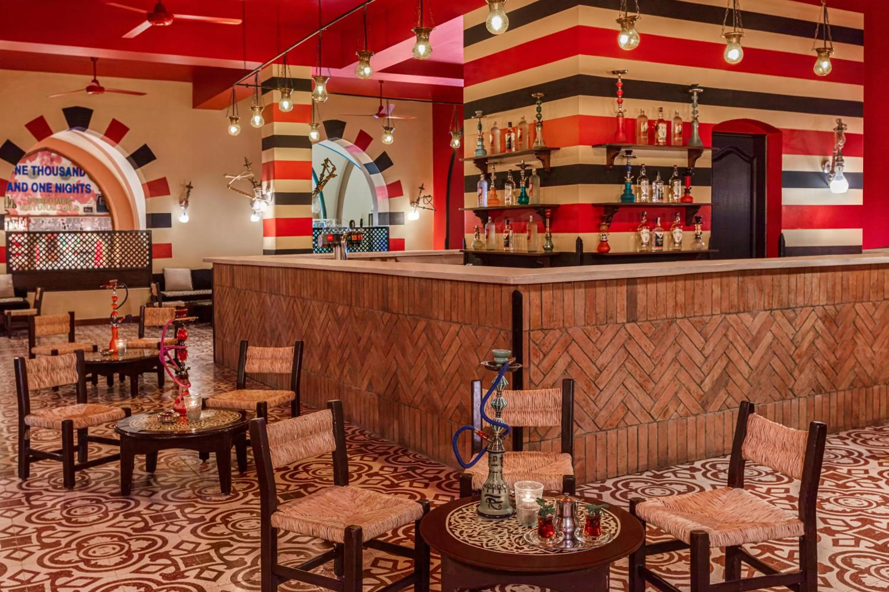 Lounge or bar in JAZ Makadi Saraya Resort