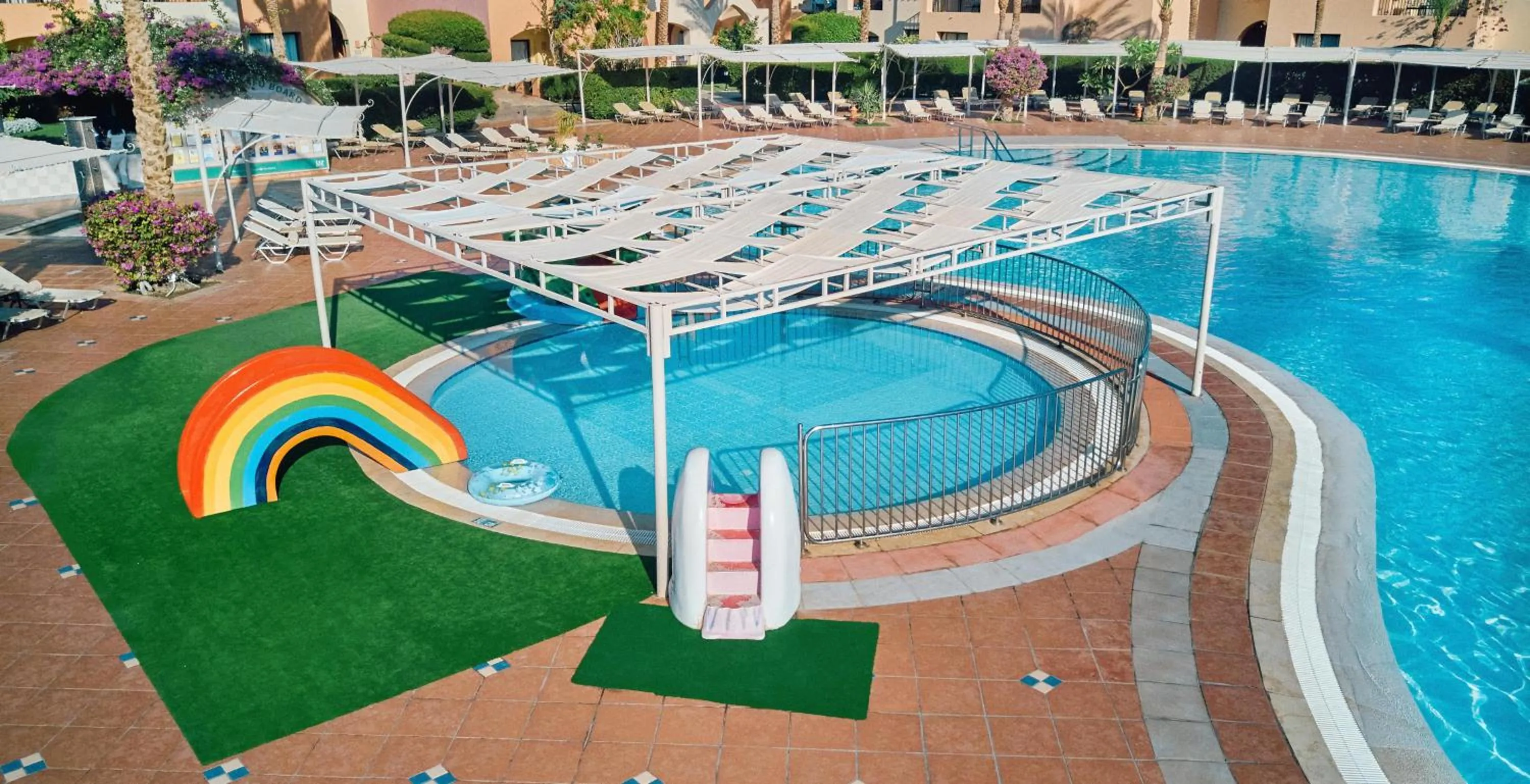 Swimming pool in JAZ Makadi Saraya Resort