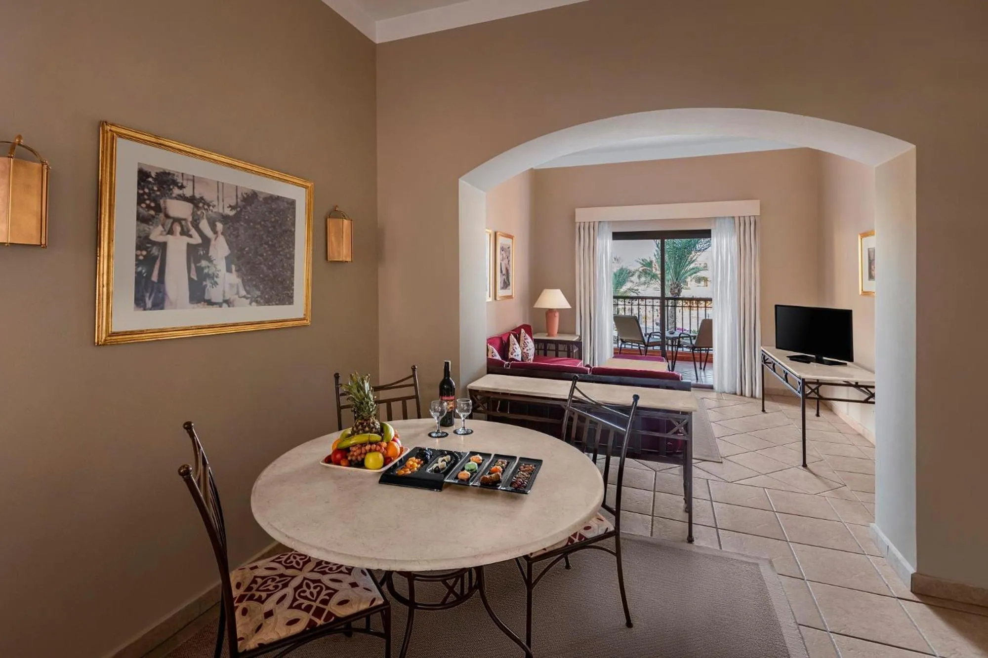 Photo of the whole room in JAZ Makadi Saraya Resort