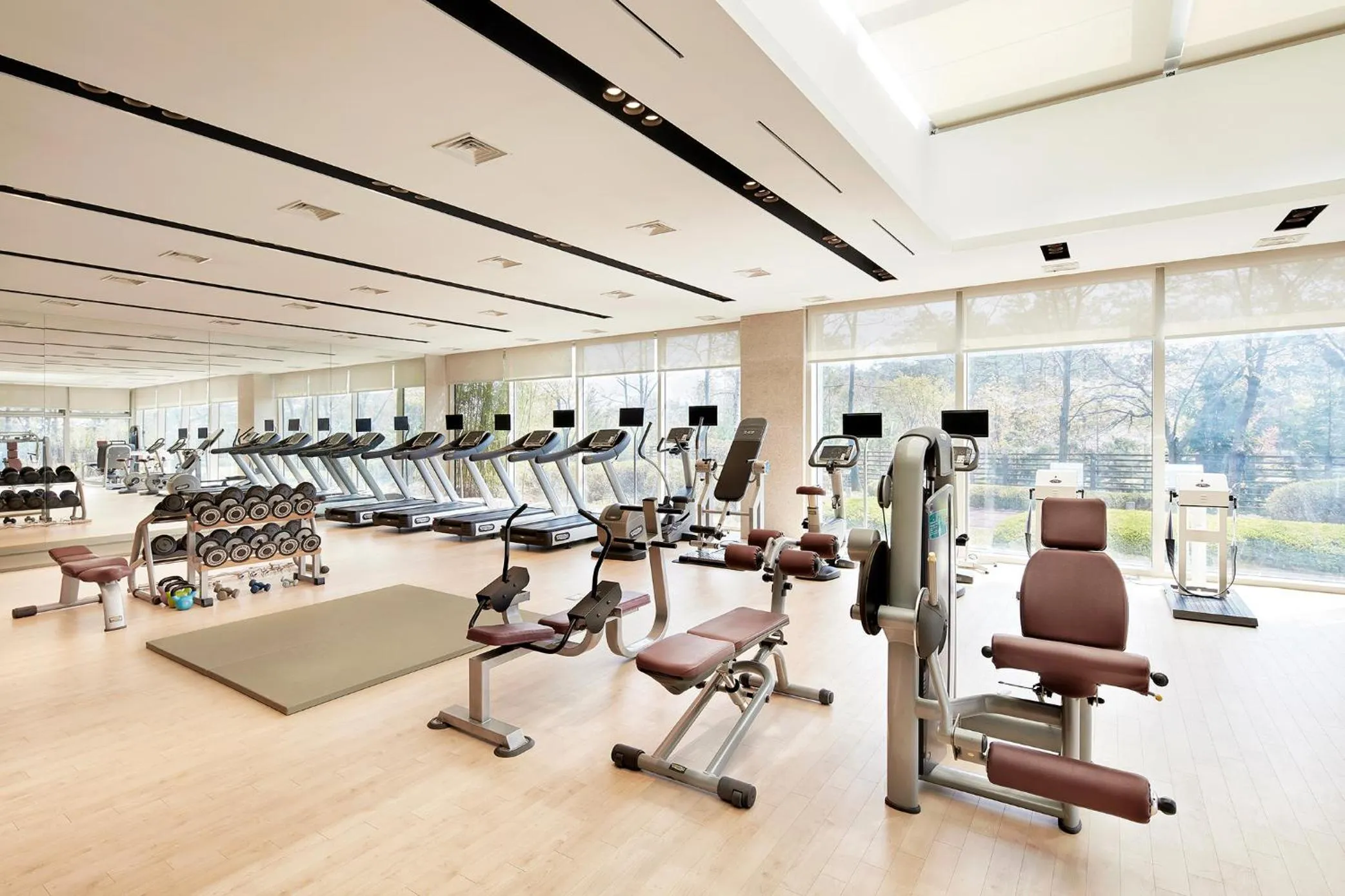 Fitness centre/facilities in Rolling Hills Hotel