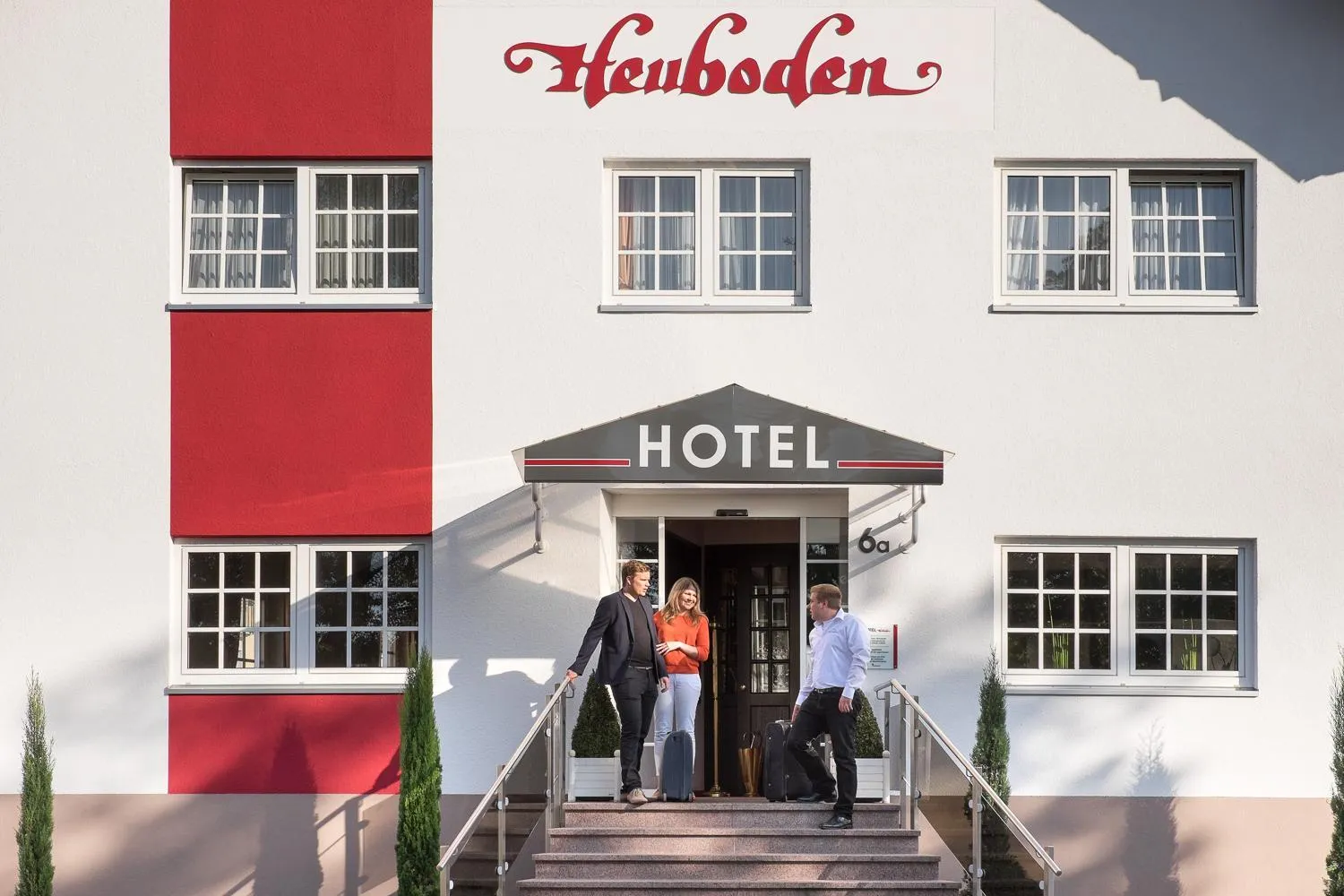 Facade/entrance in Hotel Heuboden