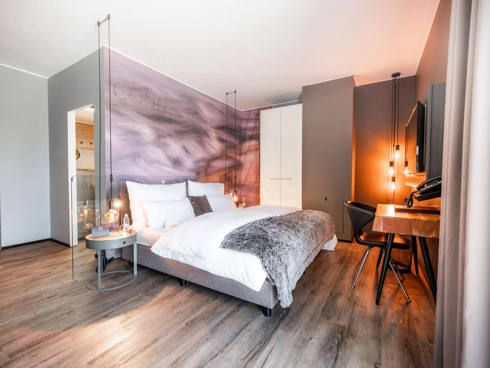 Bed in Hotel City Maribor