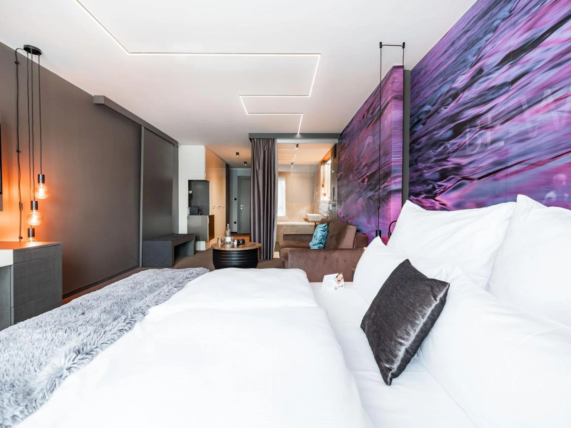 Bed in Hotel City Maribor