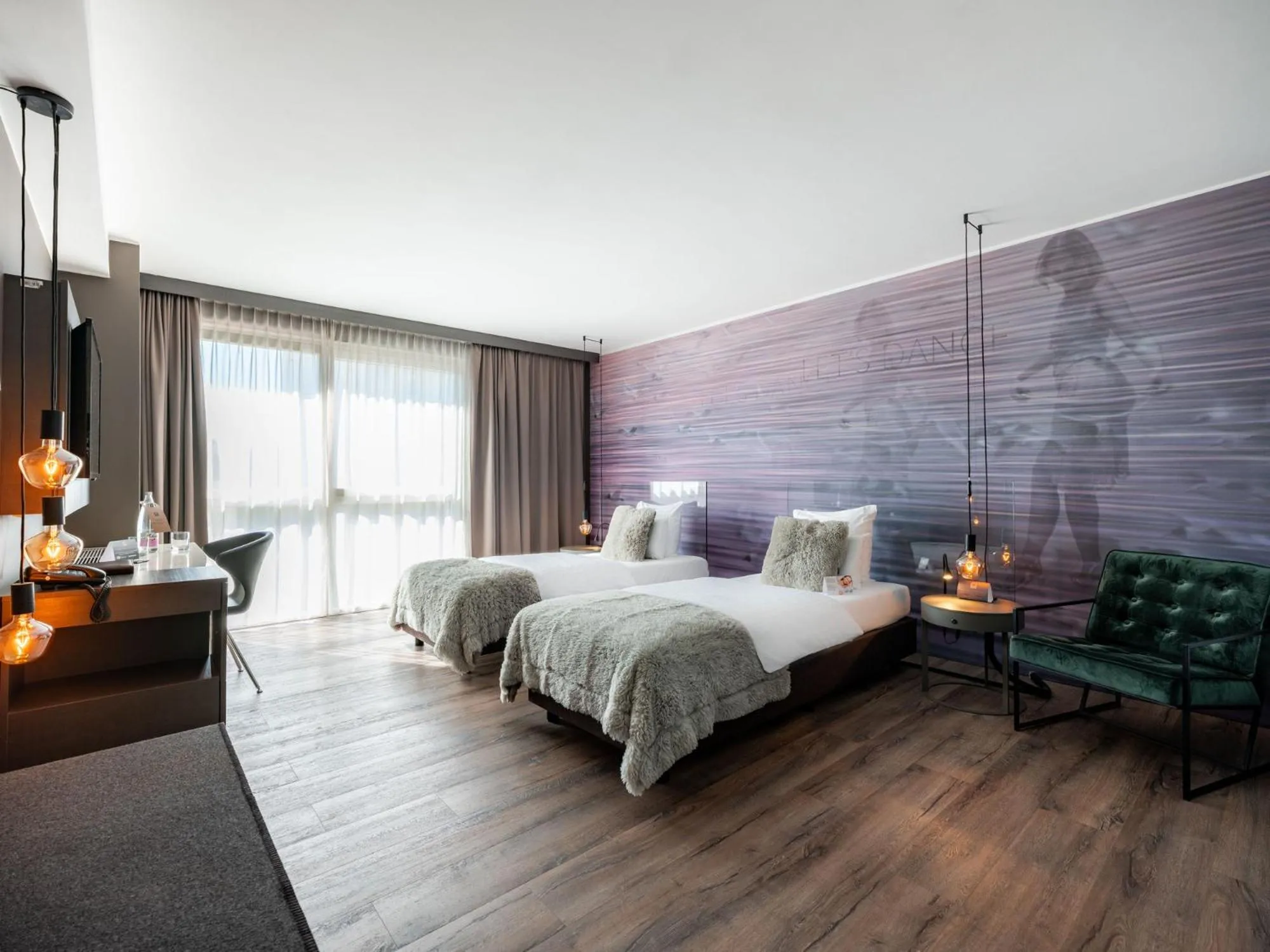 Bed in Hotel City Maribor