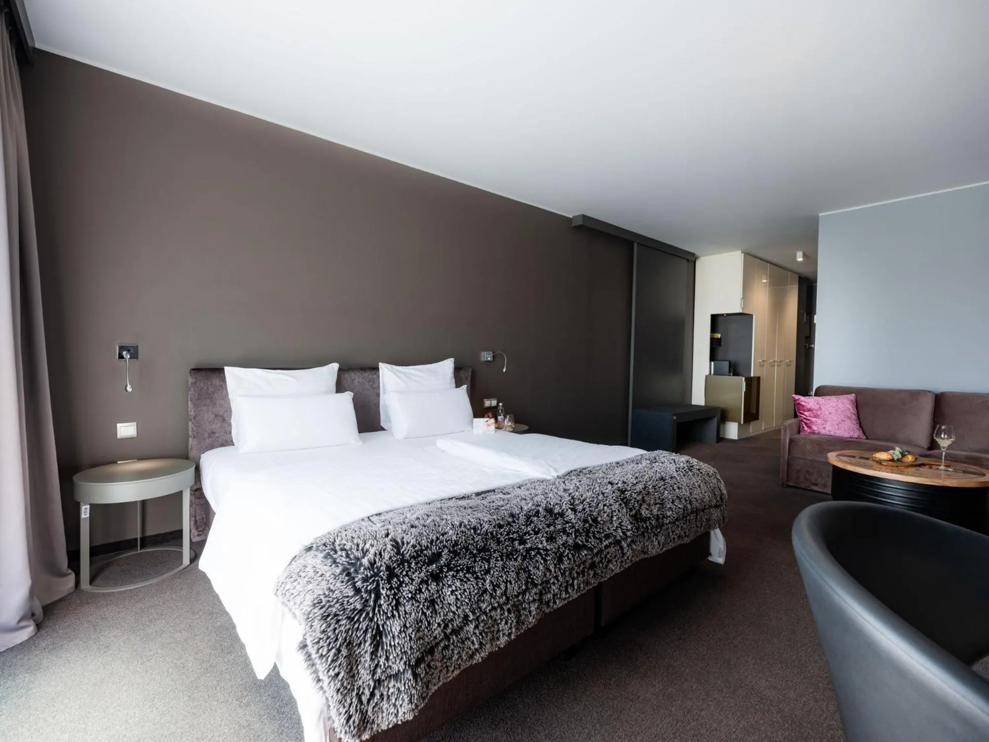 Bed in Hotel City Maribor