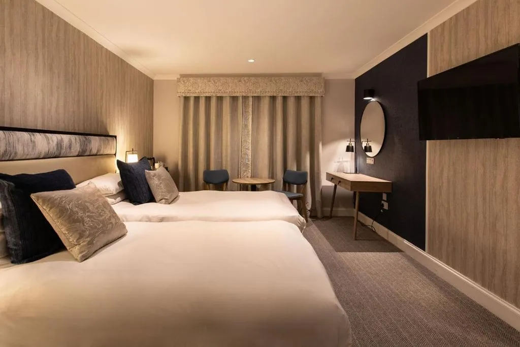 Bed in Seamill Hydro Hotel