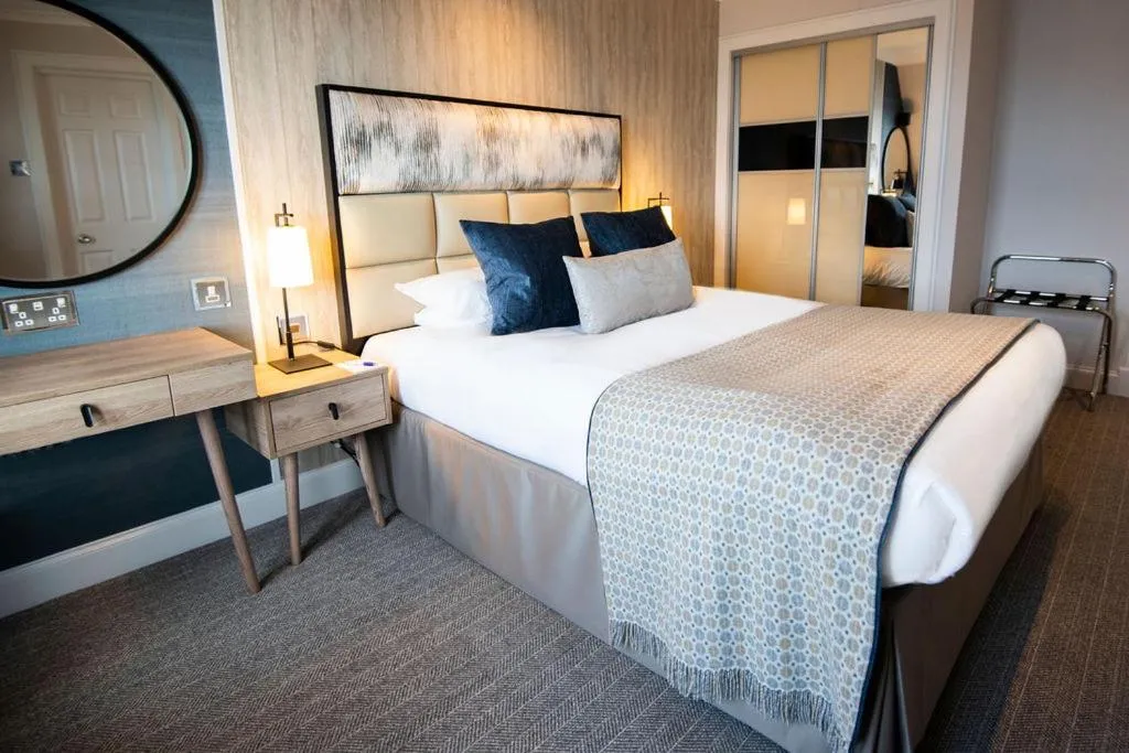 Bed in Seamill Hydro Hotel