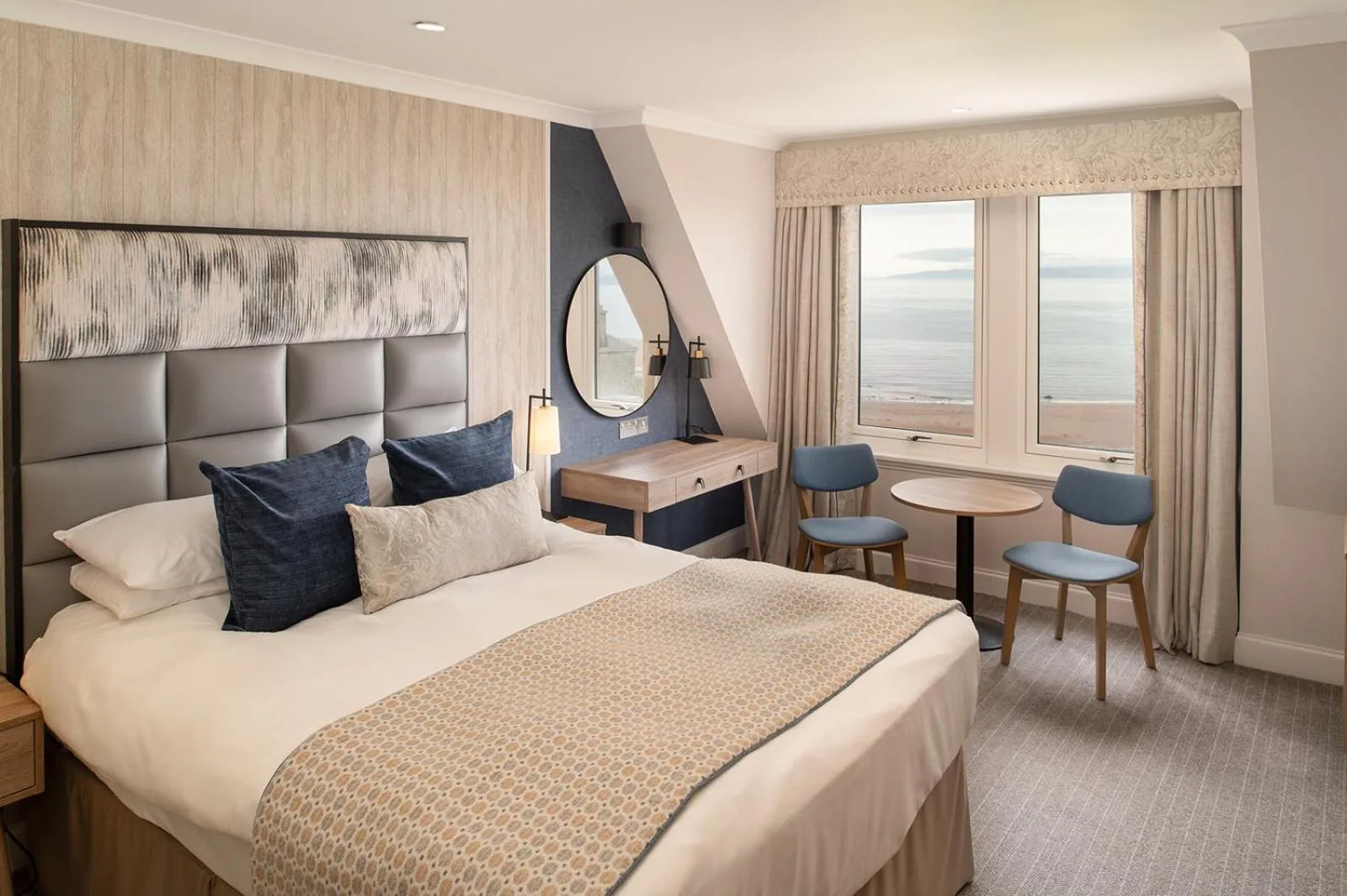 Photo of the whole room, Bed in Seamill Hydro Hotel