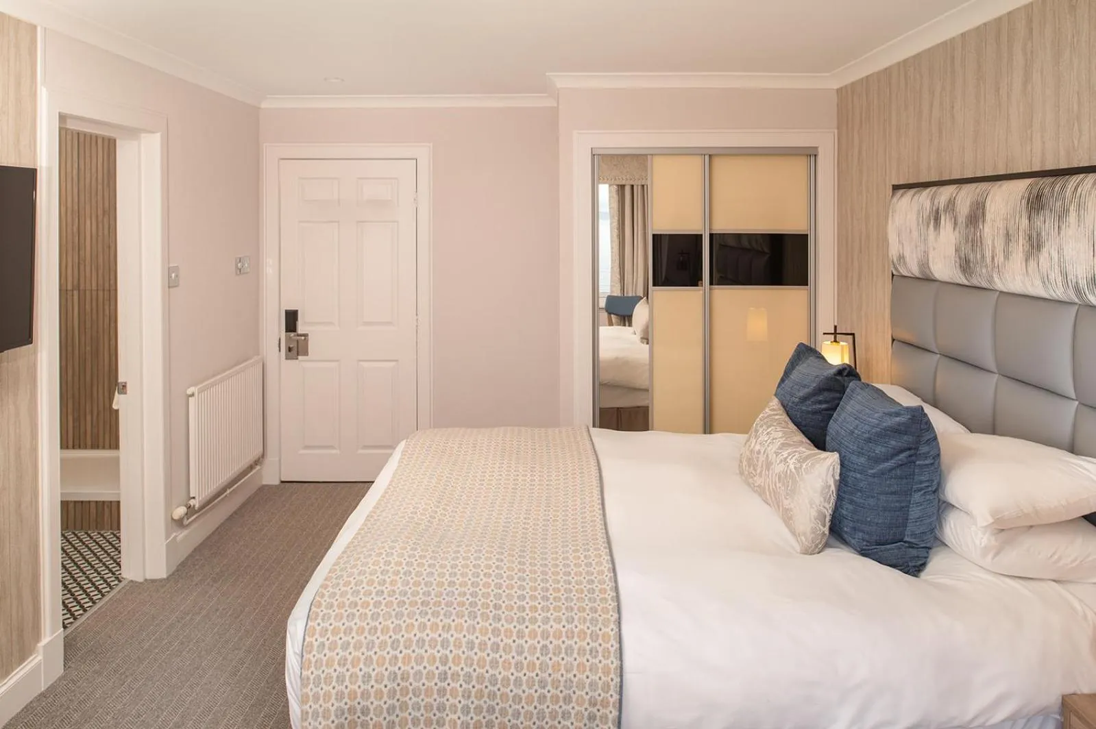 Bed in Seamill Hydro Hotel