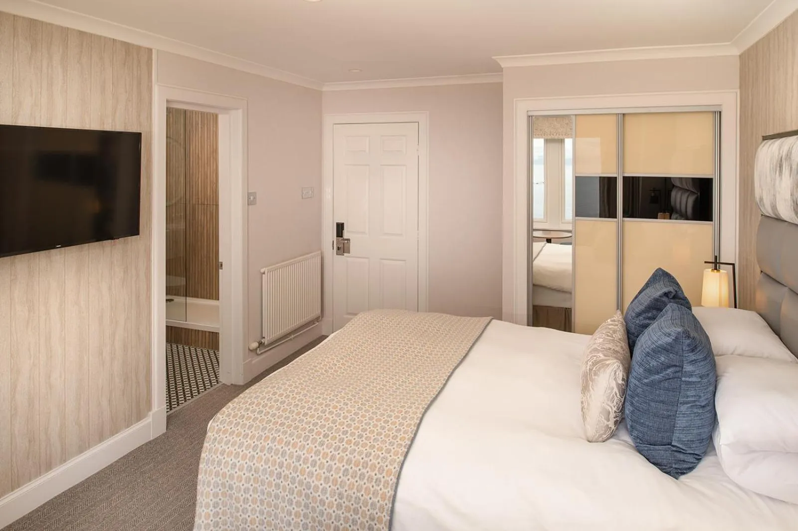 Bed in Seamill Hydro Hotel