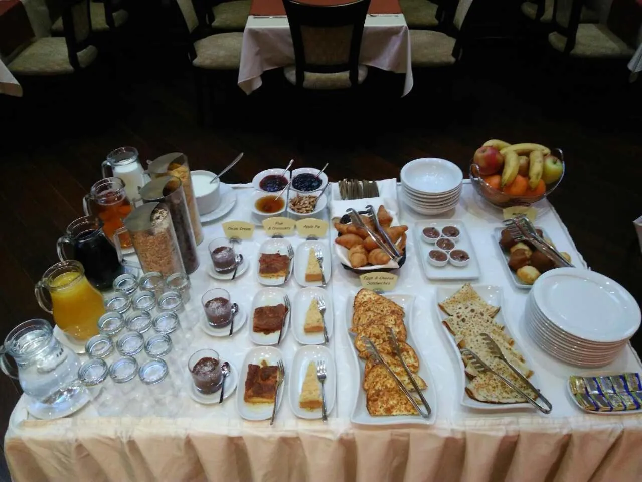 Breakfast in Favorit Hotel