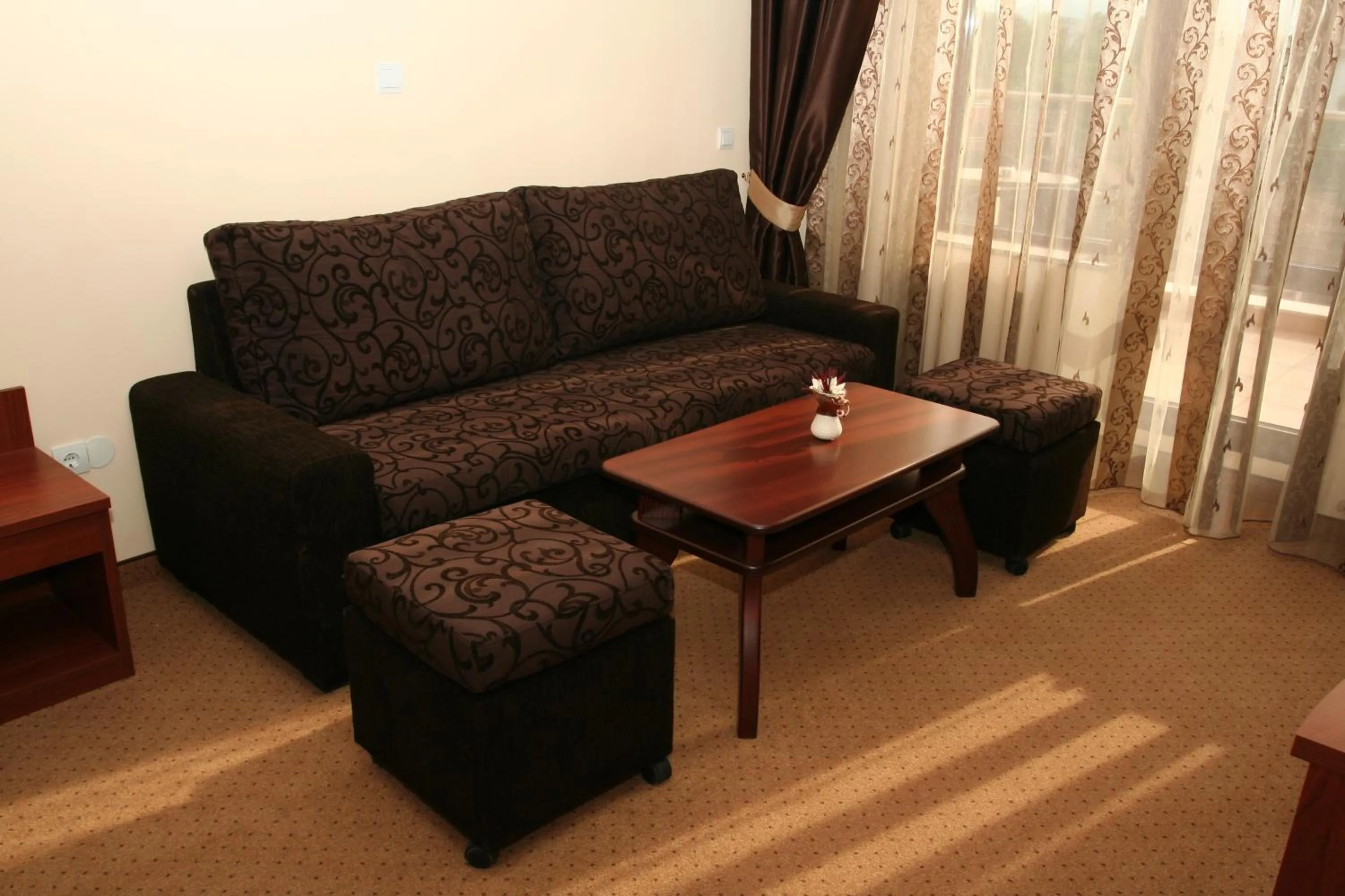 Living room in Favorit Hotel