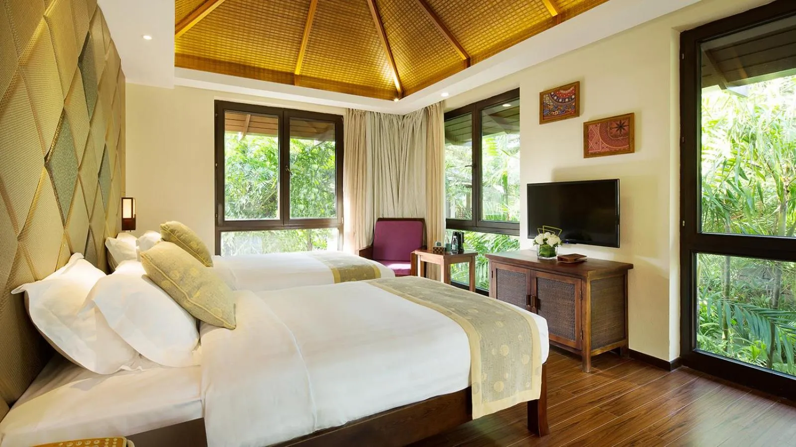 Bedroom, Bed in Sanya Yalong Bay Villas & Spa