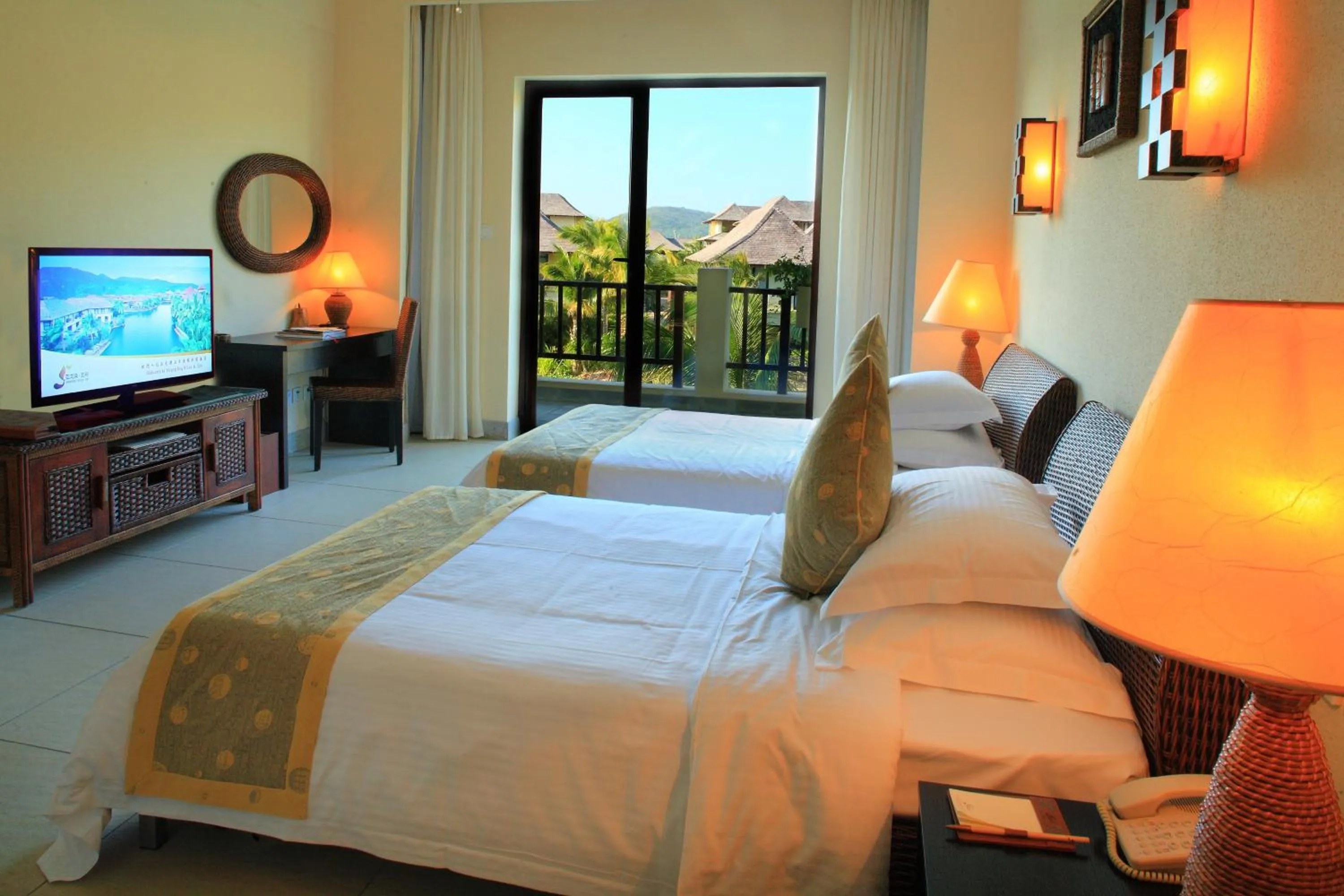 Bedroom, Bed in Sanya Yalong Bay Villas & Spa