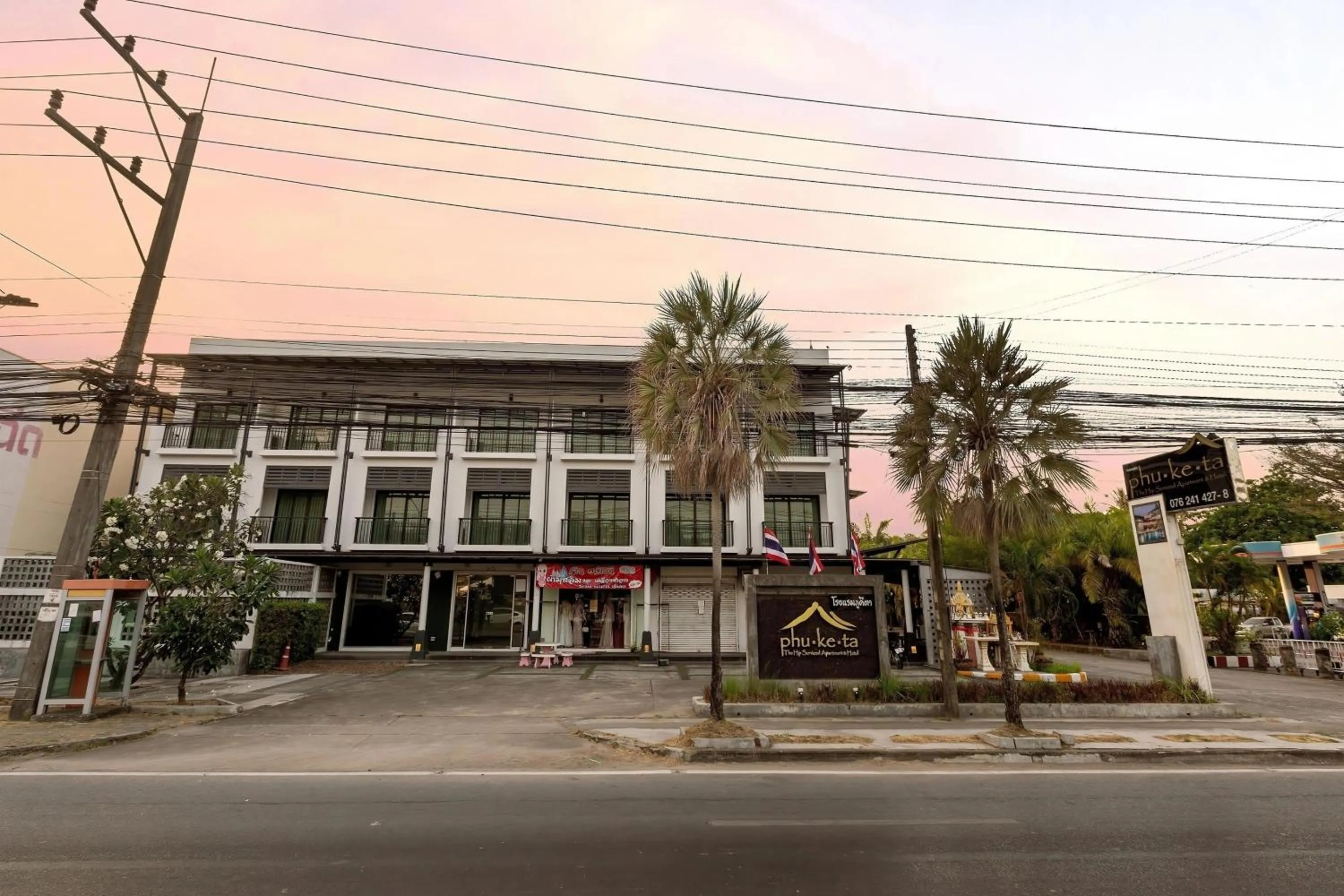 Property building in Phuketa Hotel Phuket Town